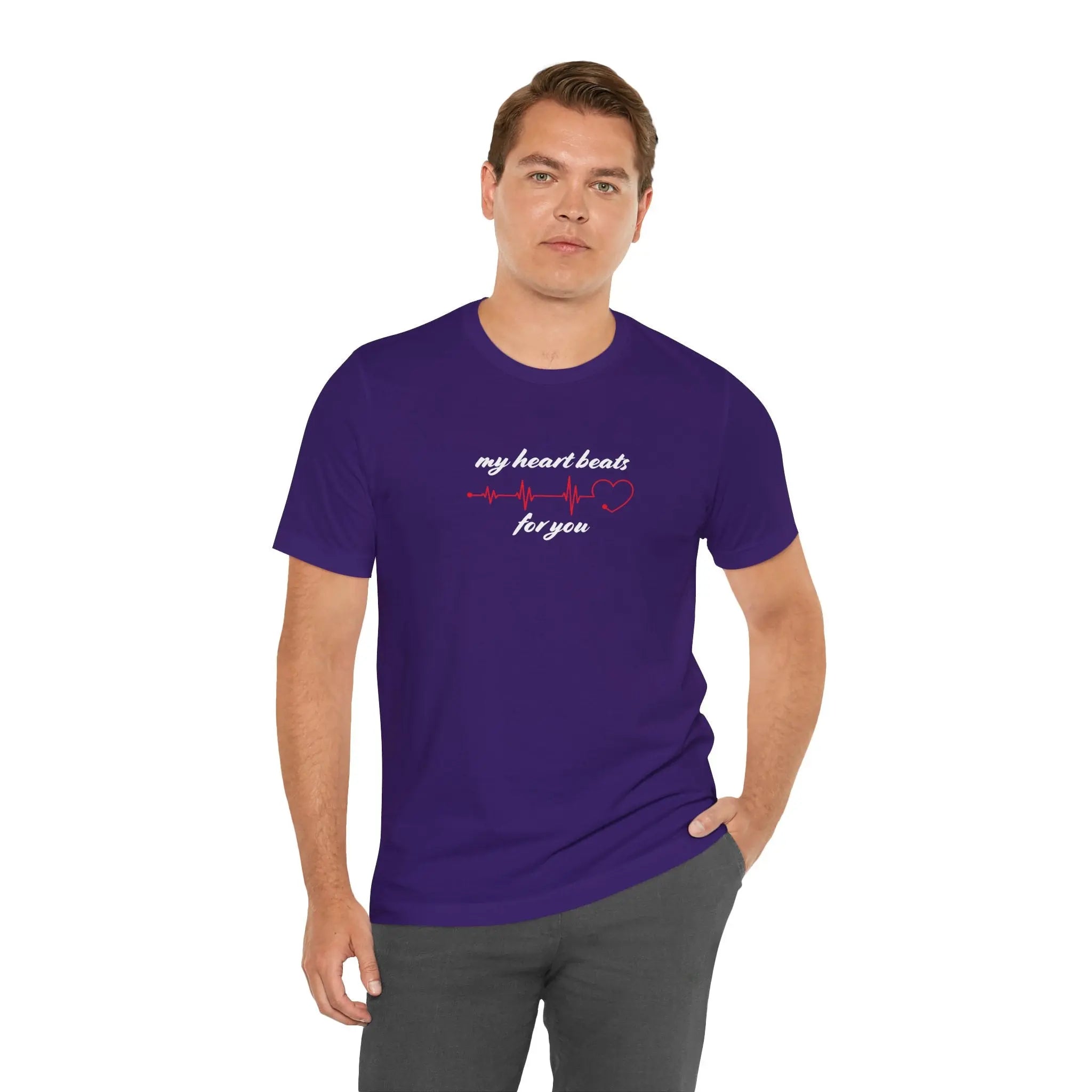My Heart Beats for You Unisex T-Shirt - Teezers