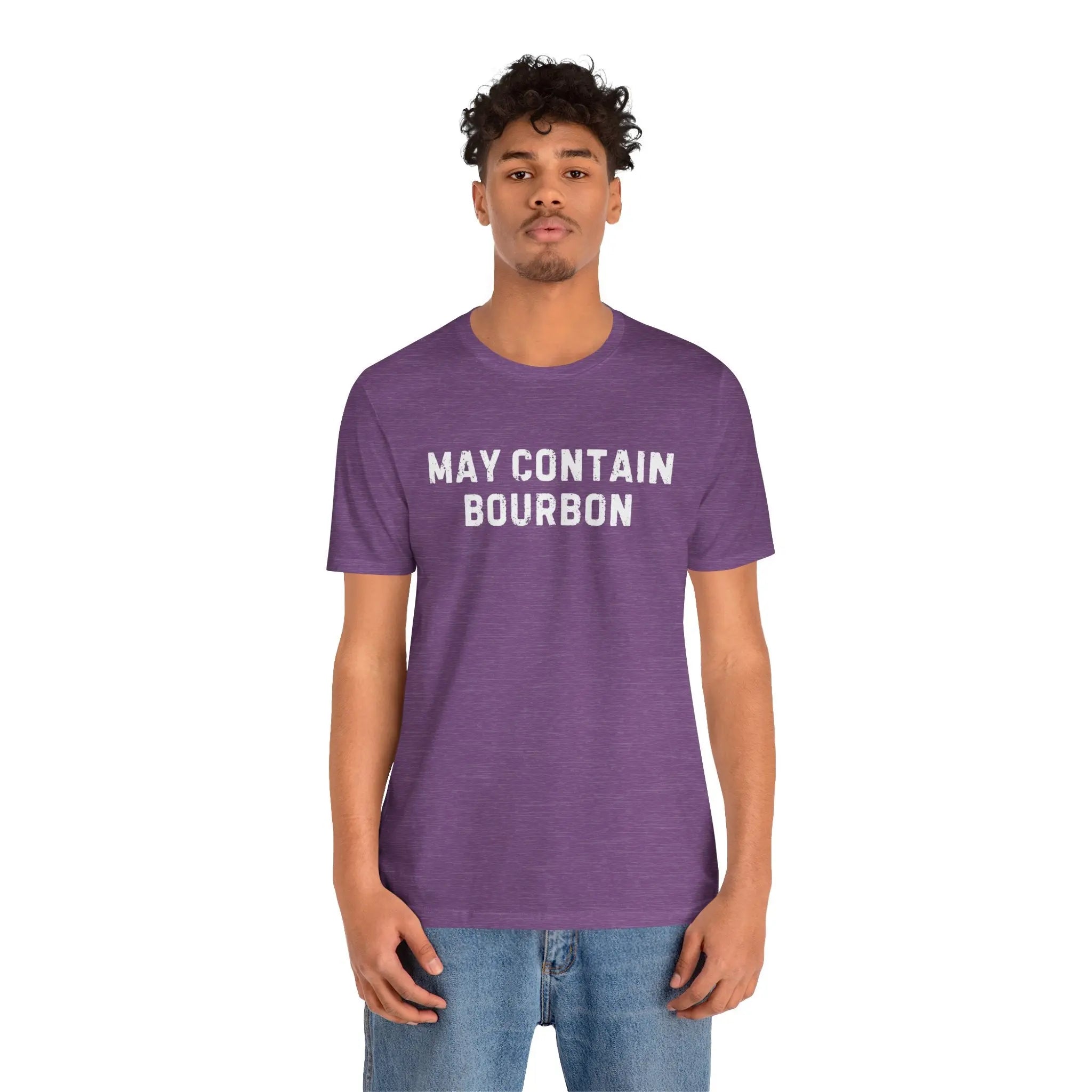 May Contain Bourbon Unisex Tshirt Printify