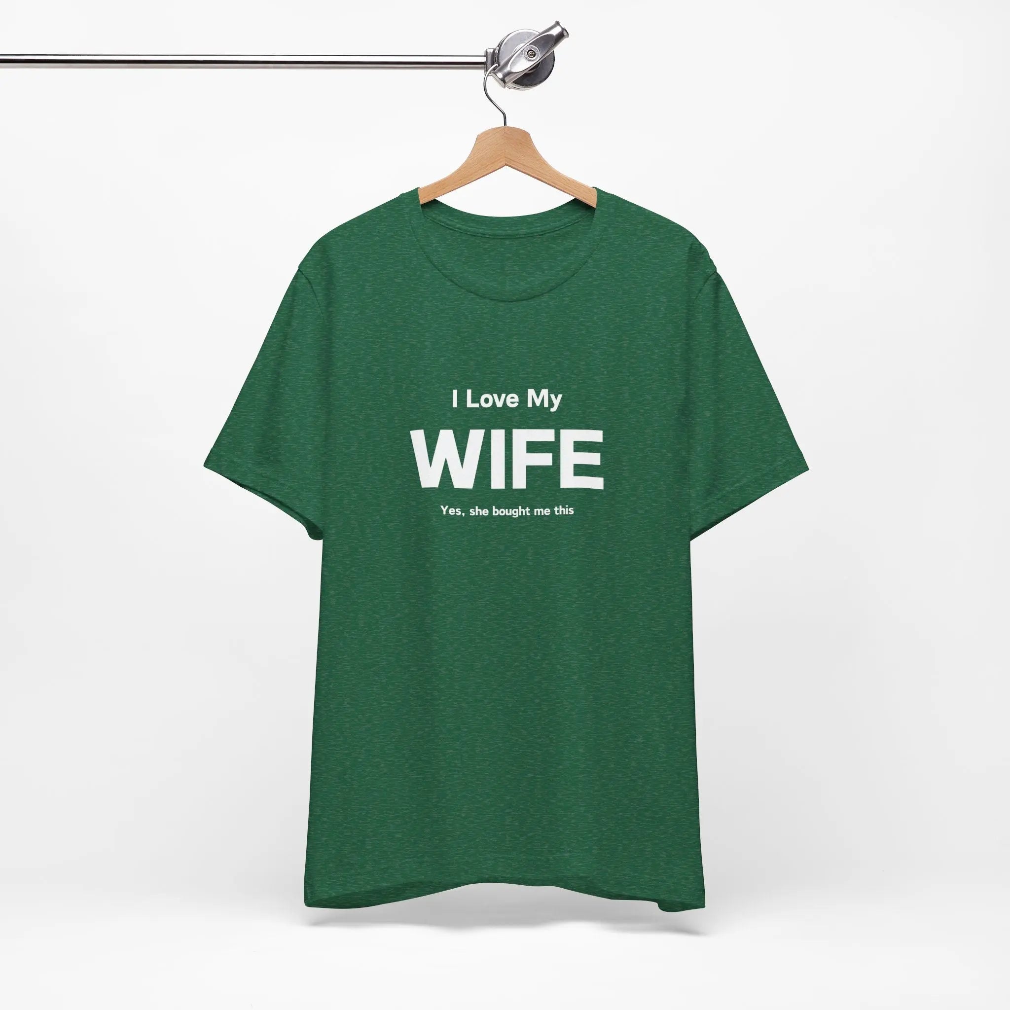 I Love My Wife Men T-Shirt - Teezers