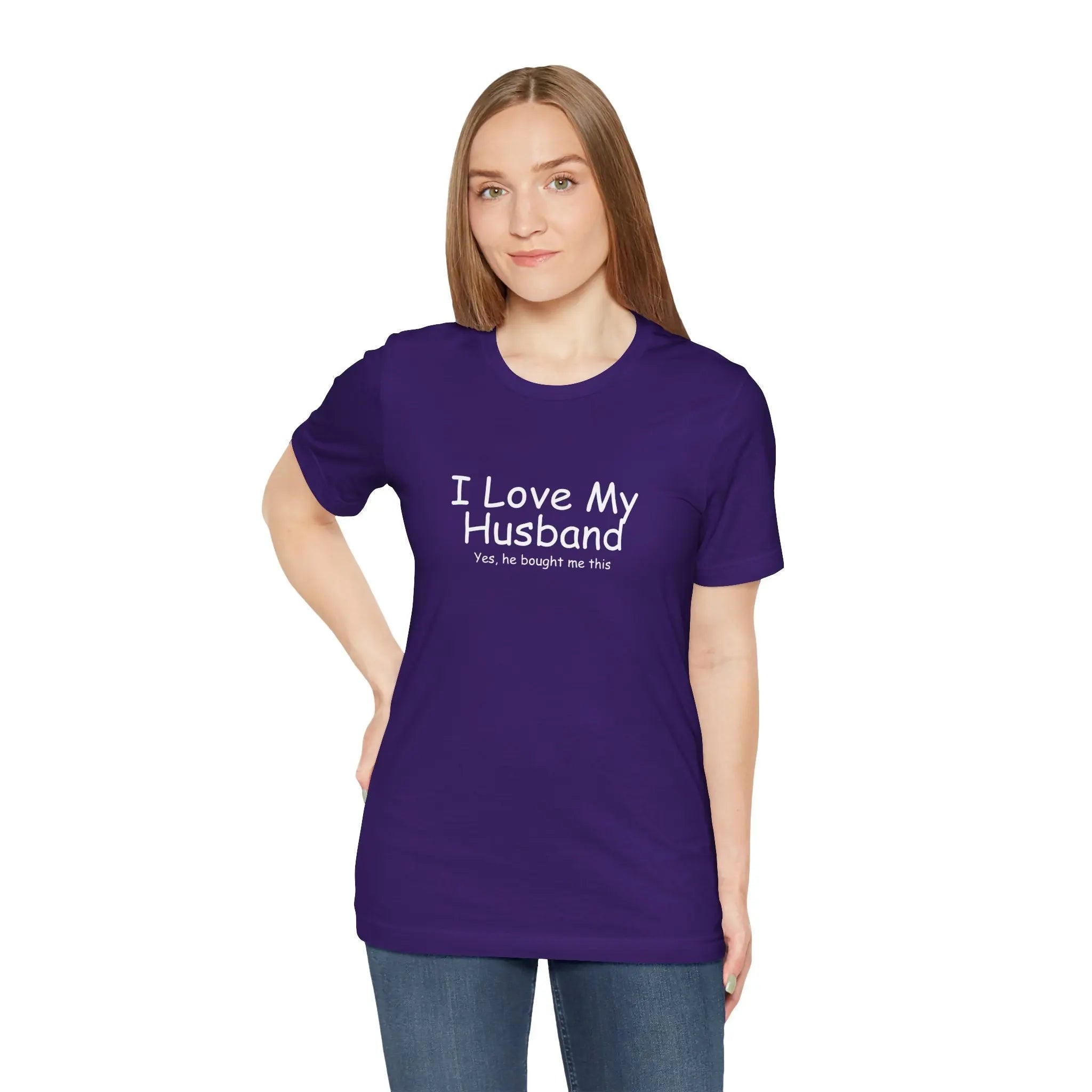 I Love My Husband Women Tshirt - Teezers