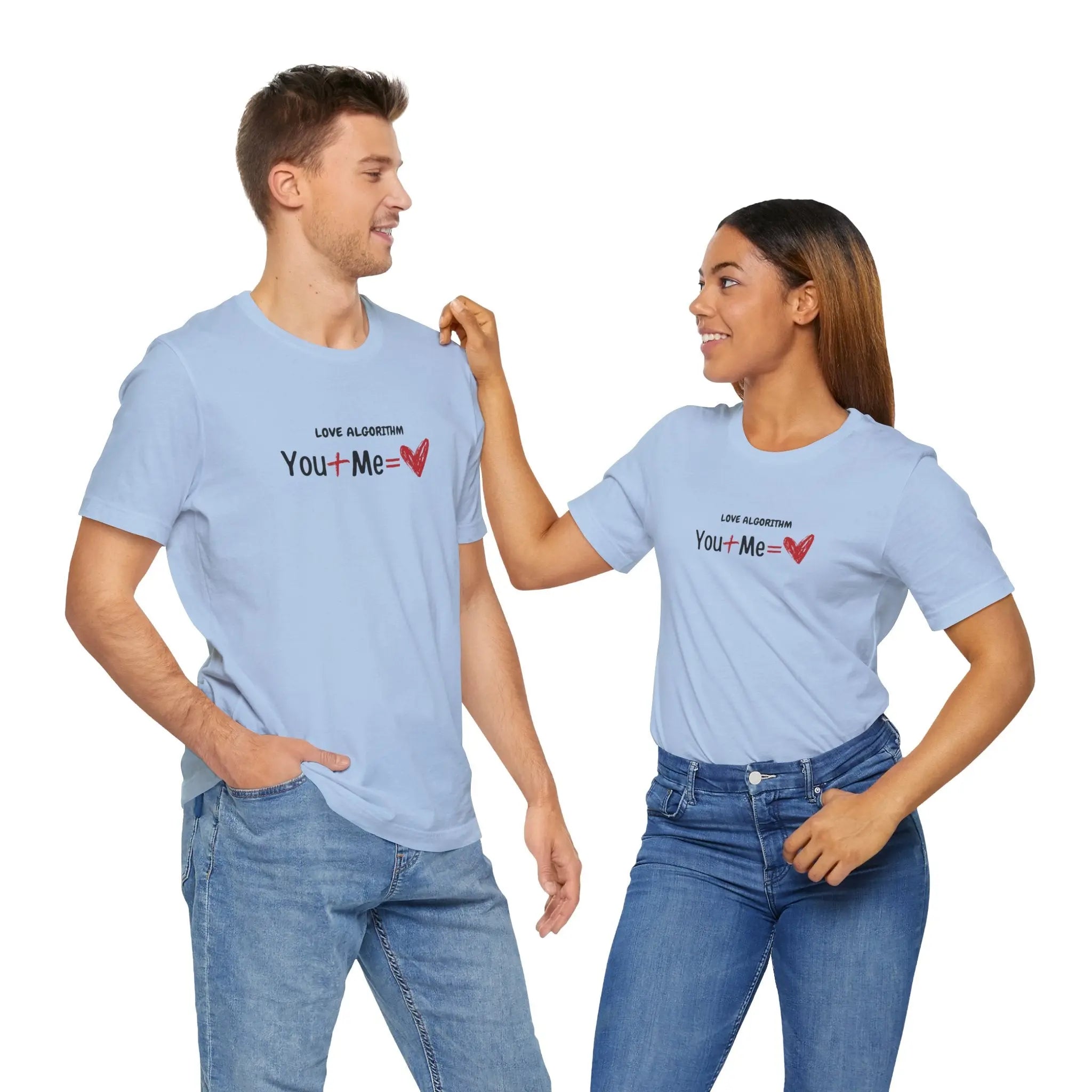 Love Algorithm You + Me Unisex T-Shirt - Teezers
