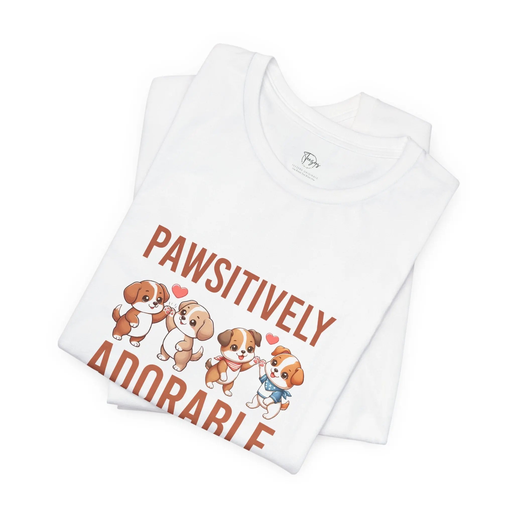 Pawsitively Adorable T-Shirt Unisex T-Shirt - Teezers