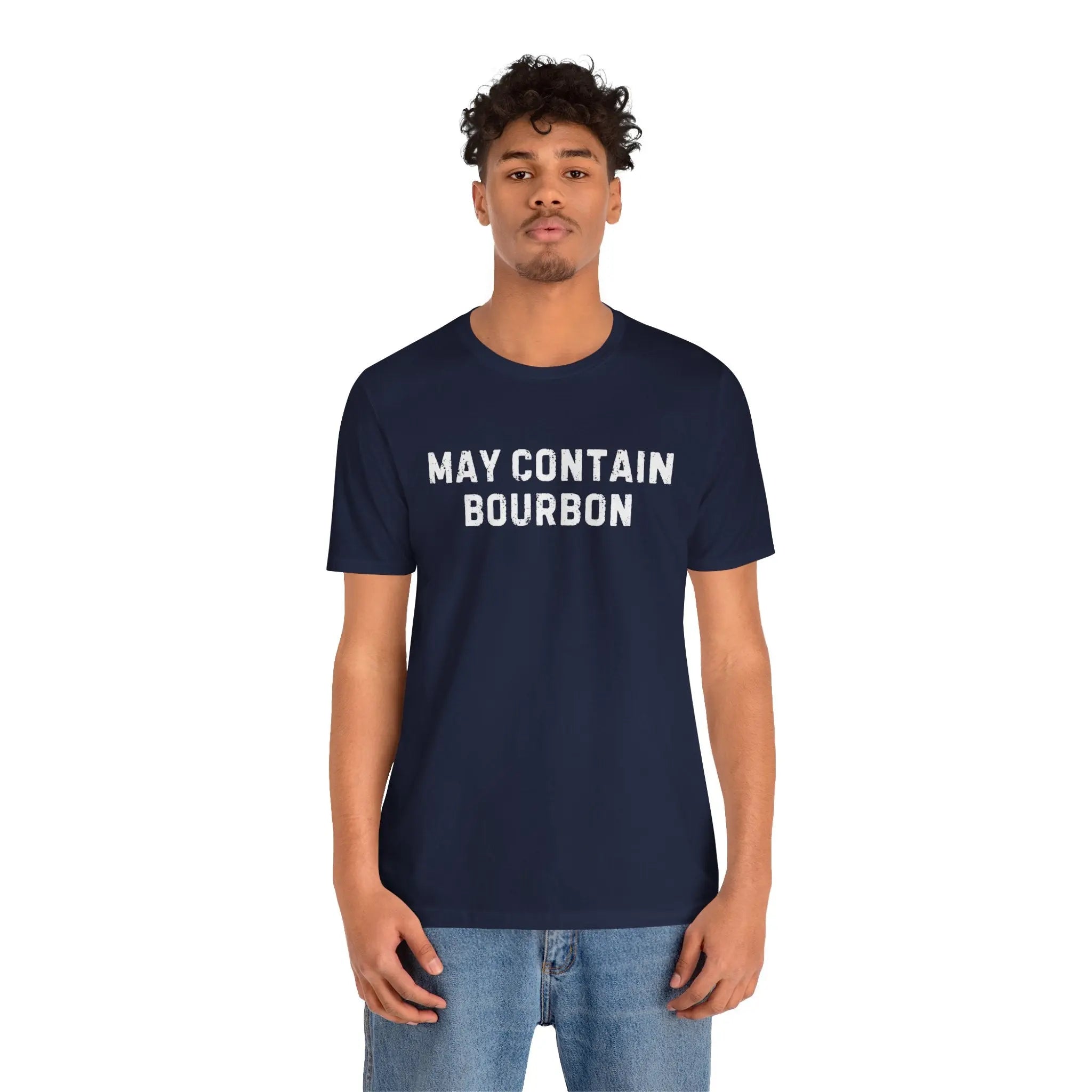May Contain Bourbon Unisex Tshirt Printify