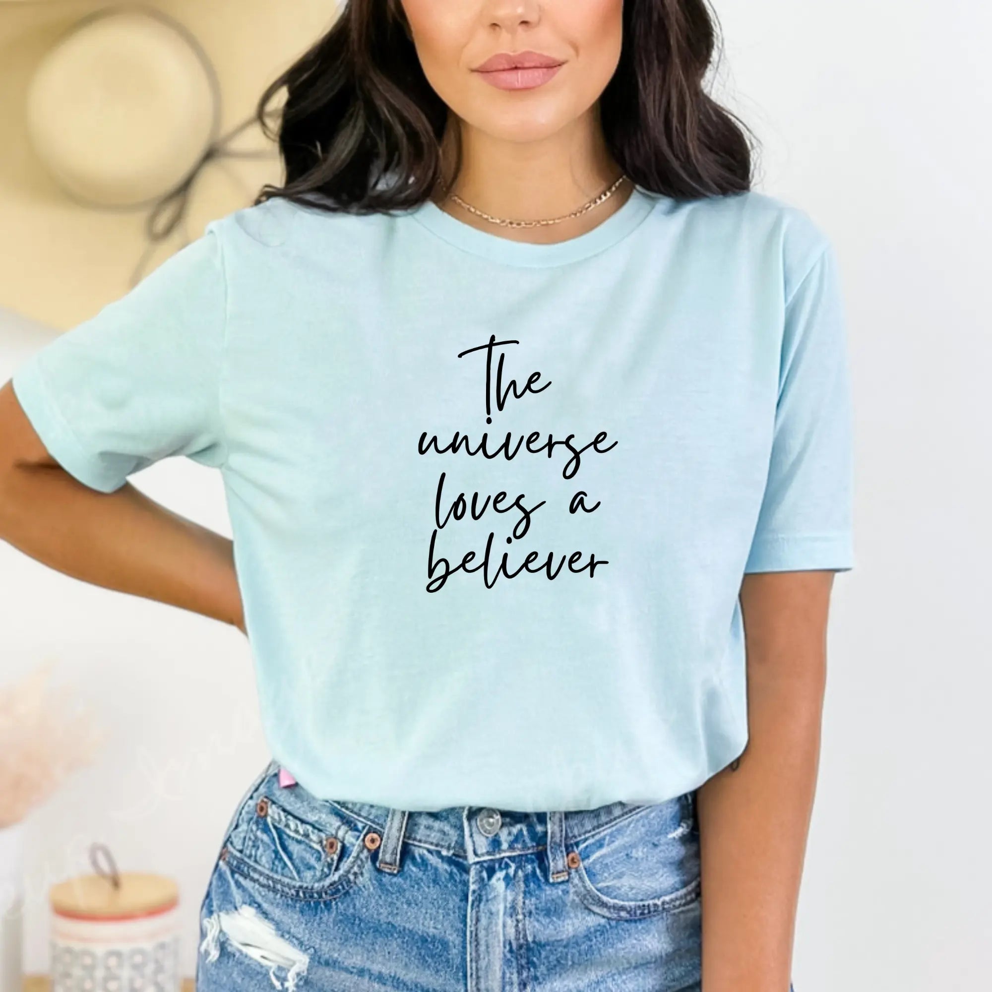 The Universe Loves a Believer – Women’s Empowerment T-Shirt - Teezers