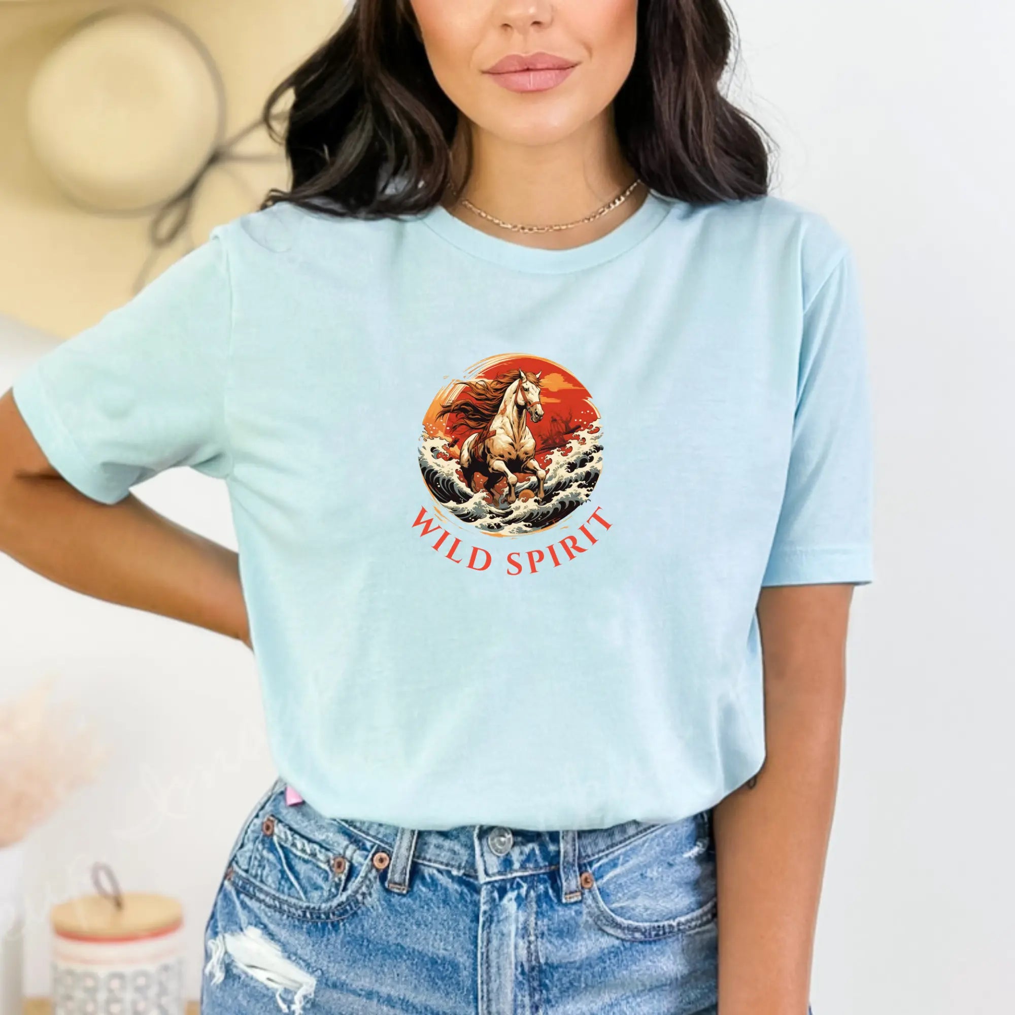 Wild Spirit Graphic Unisex T-Shirt Printify
