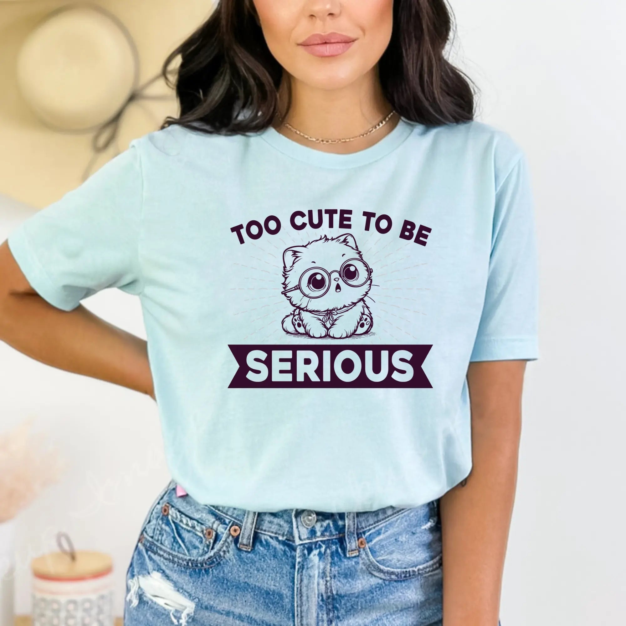 Too Cute to Be Serious Unisex Tee - Teezers