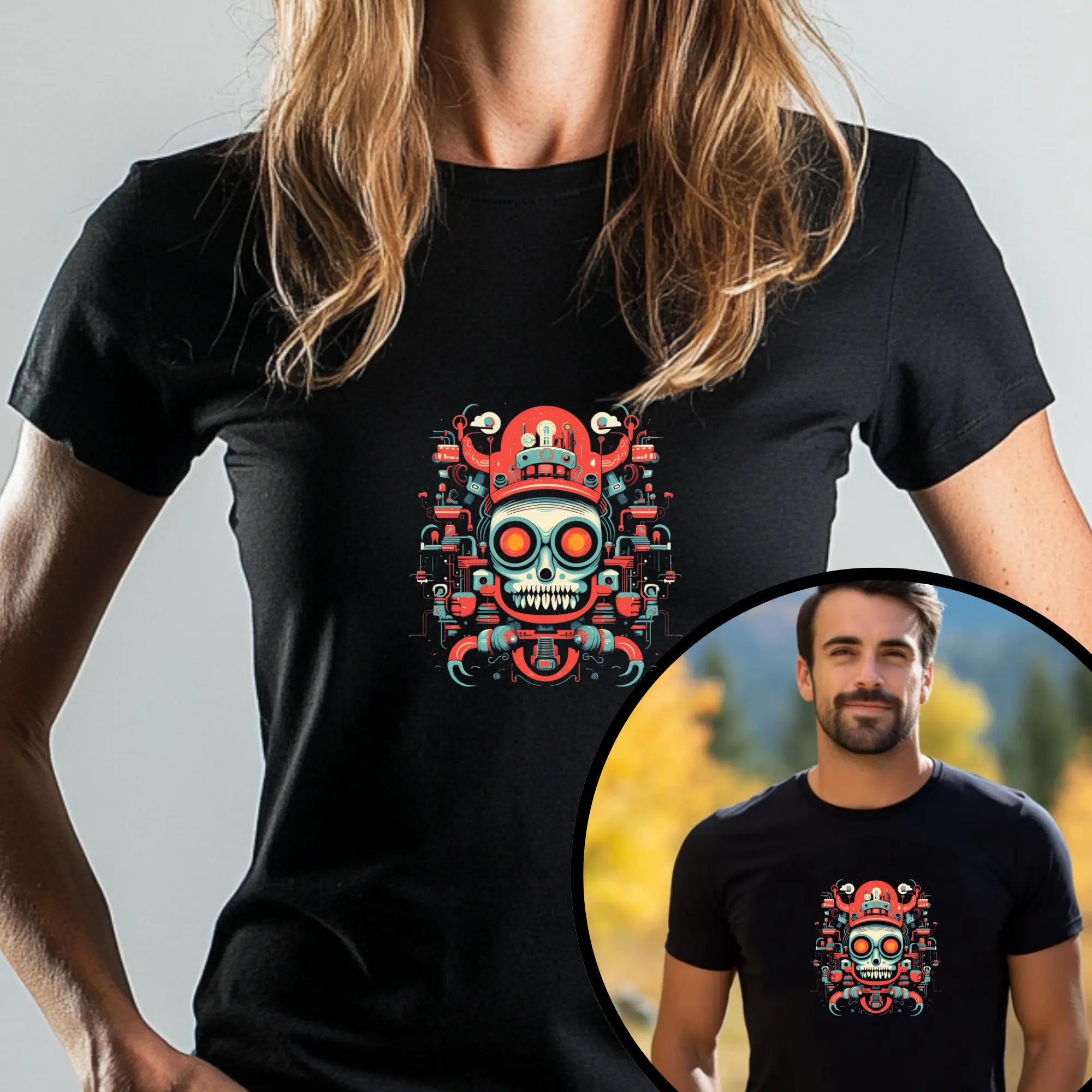 Robot 2 Unisex T-Shirt - Teezers