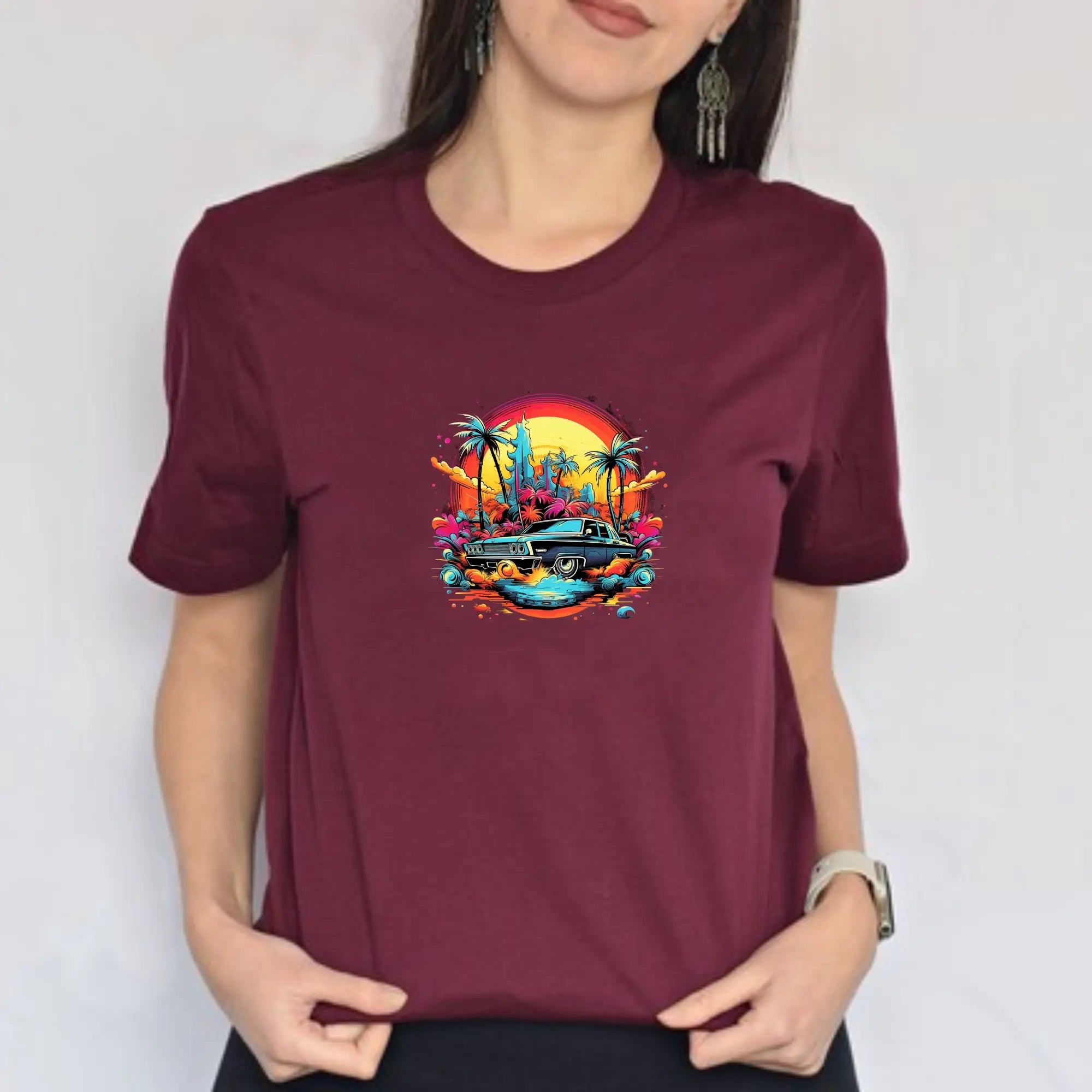 Retro Car Unisex T-Shirt - Teezers