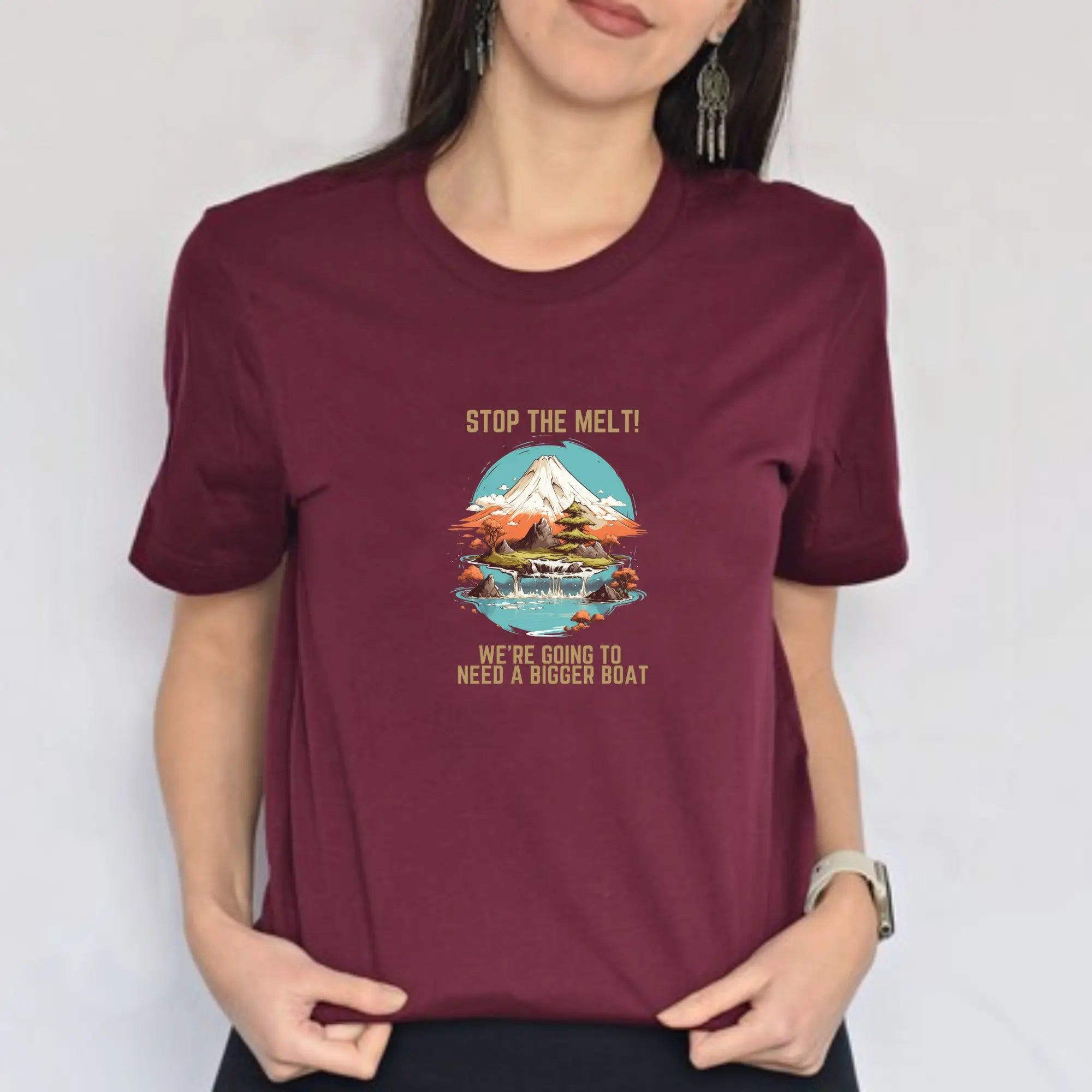 Stop The Melt Unisex T-Shirt Printify