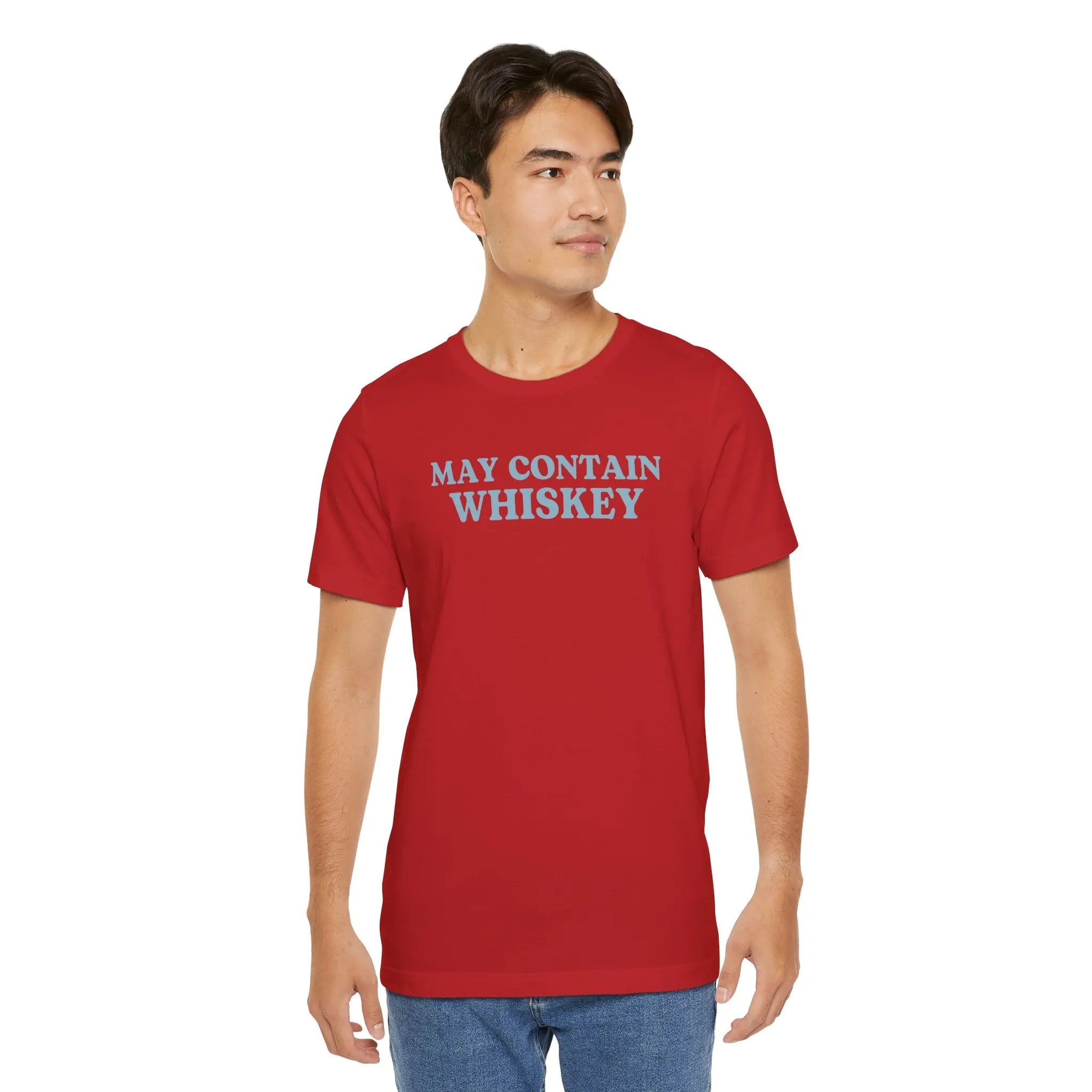 May Contain Whiskey Unisex Tshirt Printify