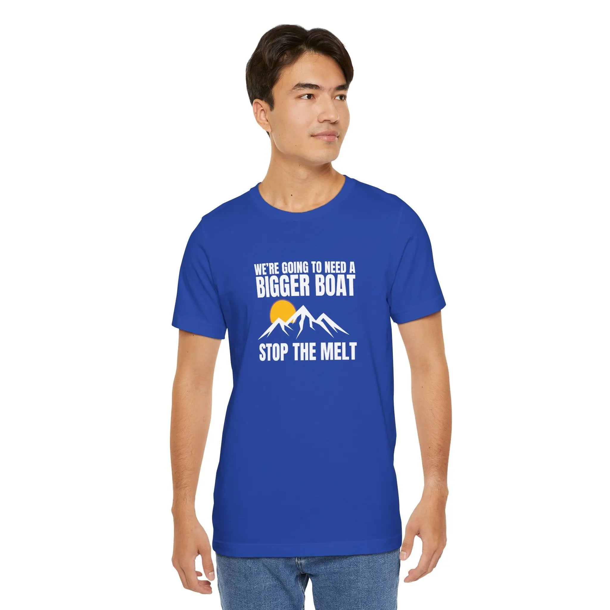 We're Going to Need a Big Boat – Stop the Melt Unisex Tshirt - Teezers