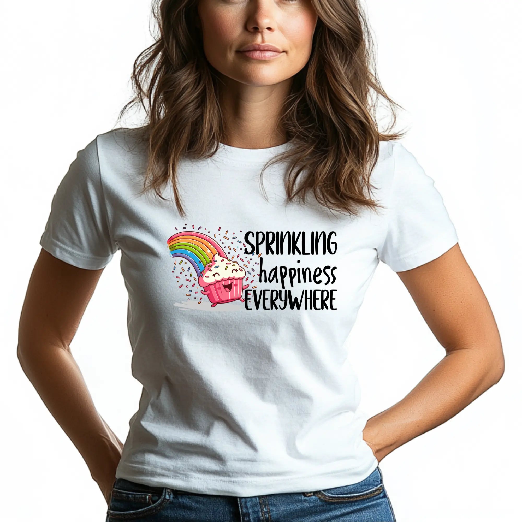 Sprinkling Happiness Everywhere Unisex T-Shirt - Teezers