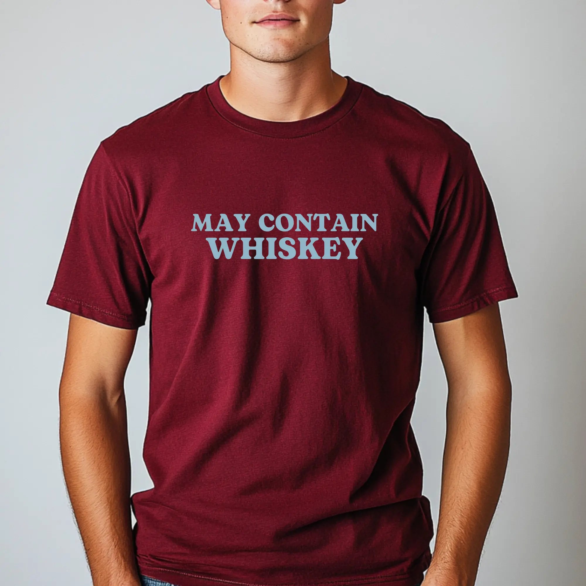May Contain Whiskey Unisex Tshirt Printify