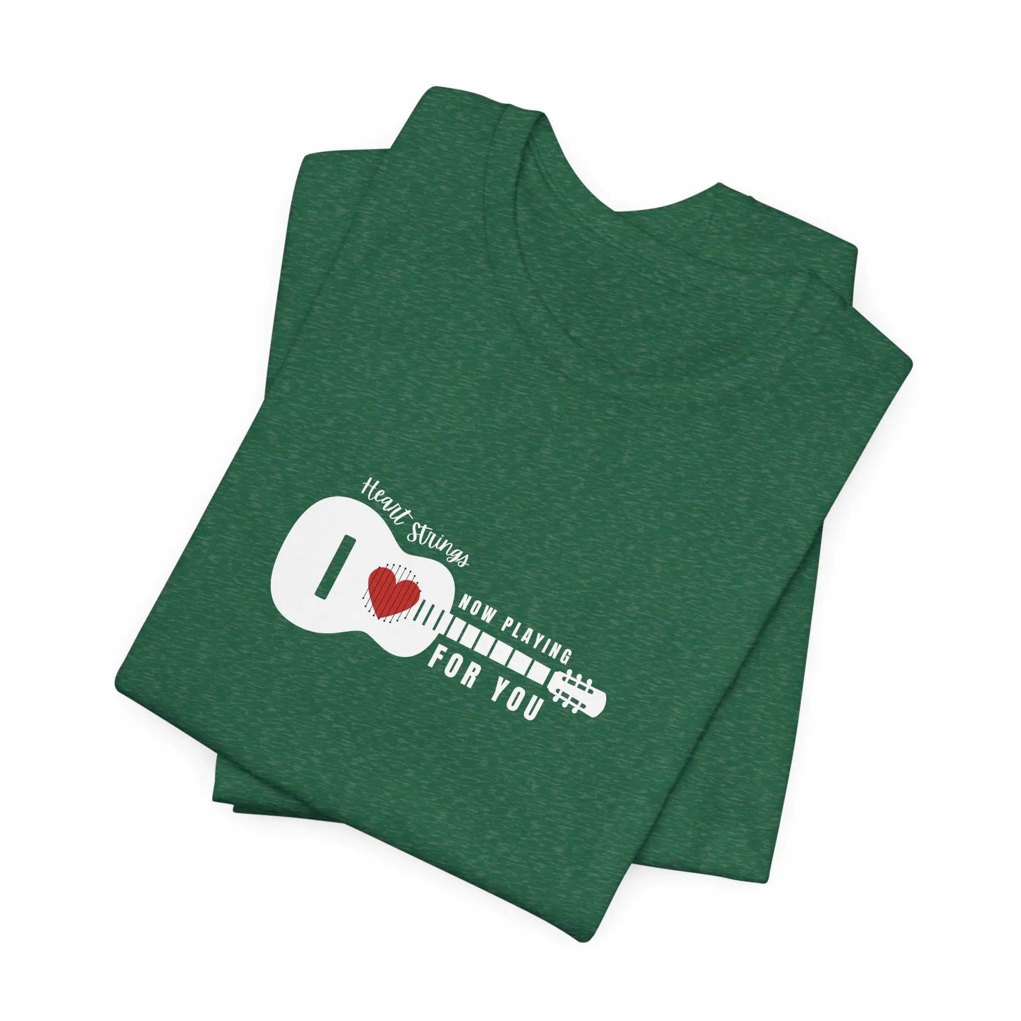 Heart Strings Now Playing For You Unisex T-Shirt - Teezers