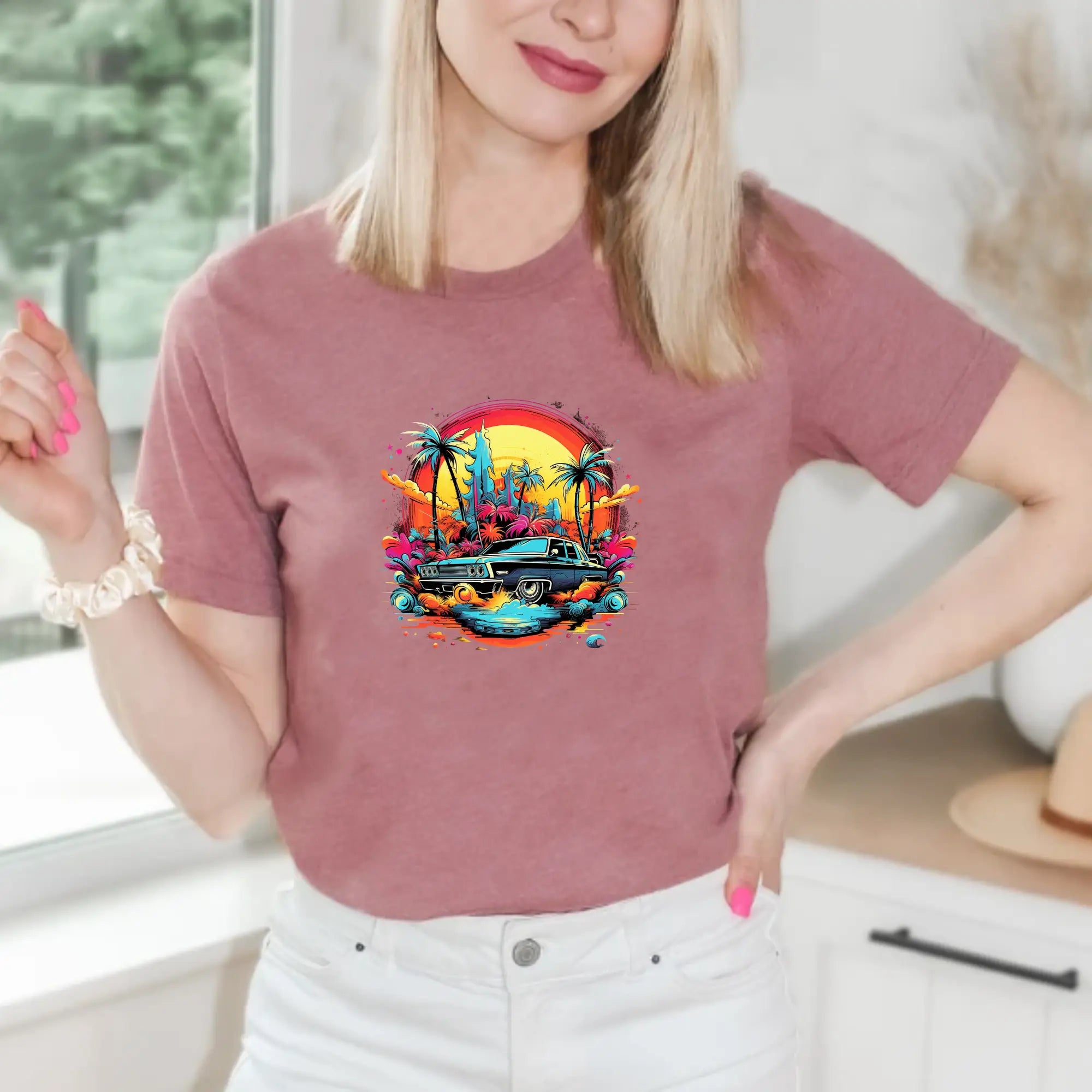 Retro Car Unisex T-Shirt - Teezers