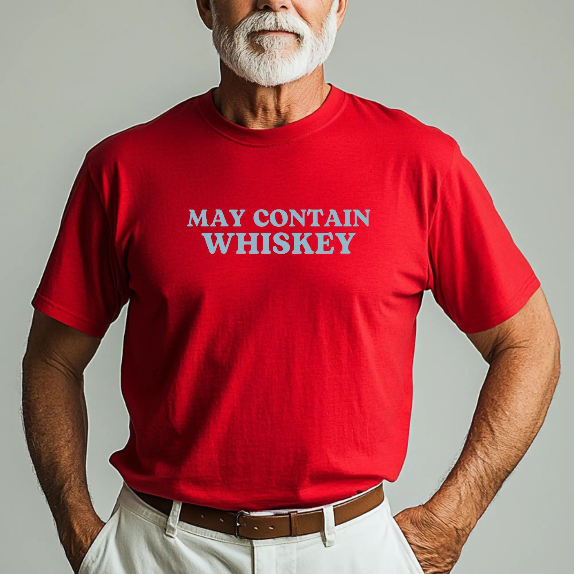 May Contain Whiskey Unisex Tshirt Printify