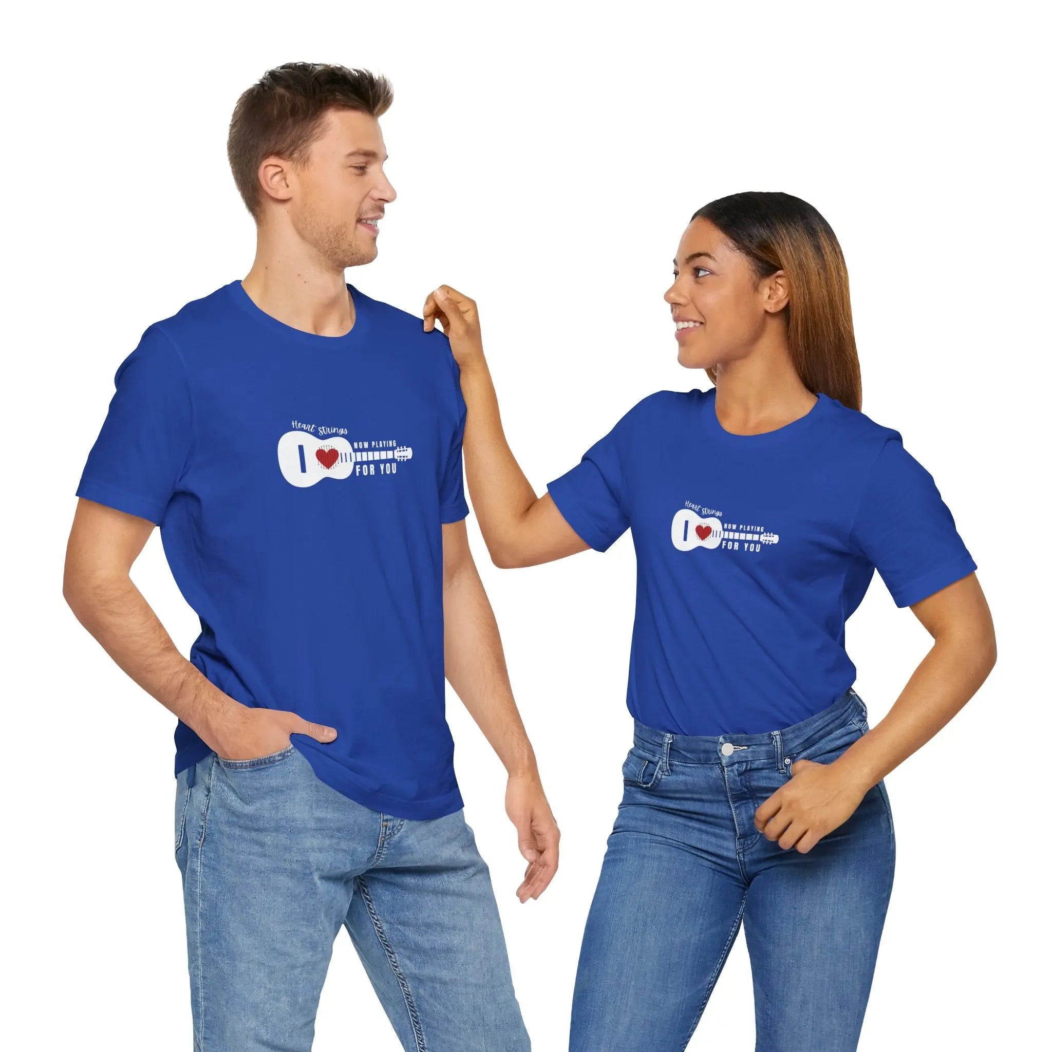 Heart Strings Now Playing For You Unisex T-Shirt - Teezers