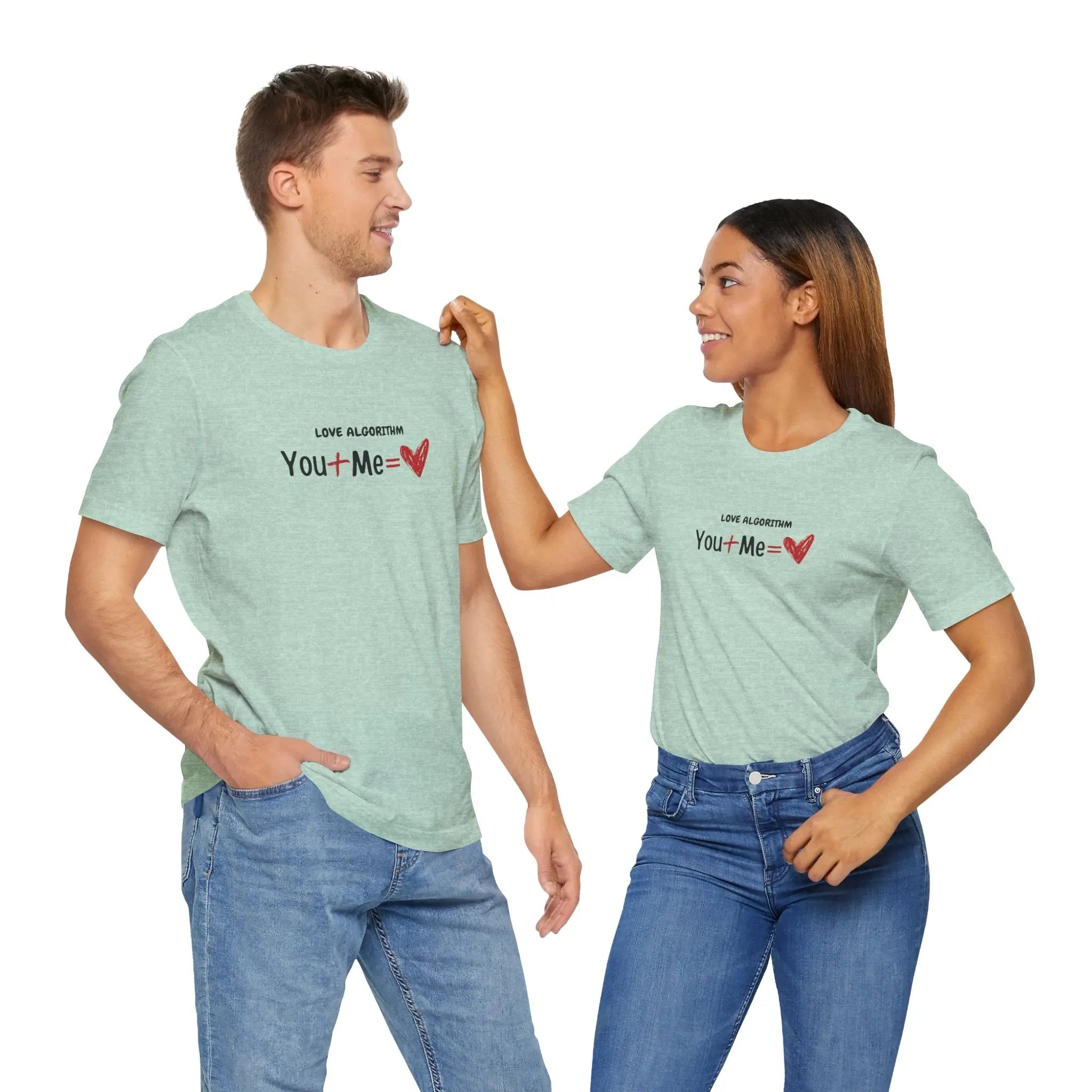 Love Algorithm You + Me Unisex T-Shirt - Teezers