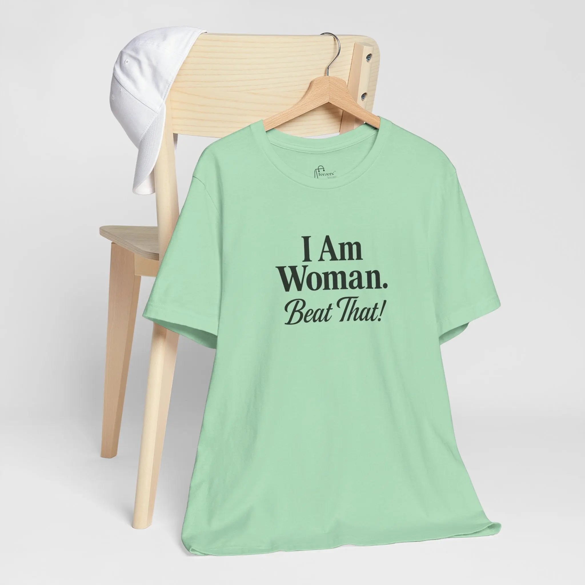 I Am Woman Beat That T-Shirt – Bold Feminist Empowerment Tee for Strong Women Best Gift for Her - Teezers