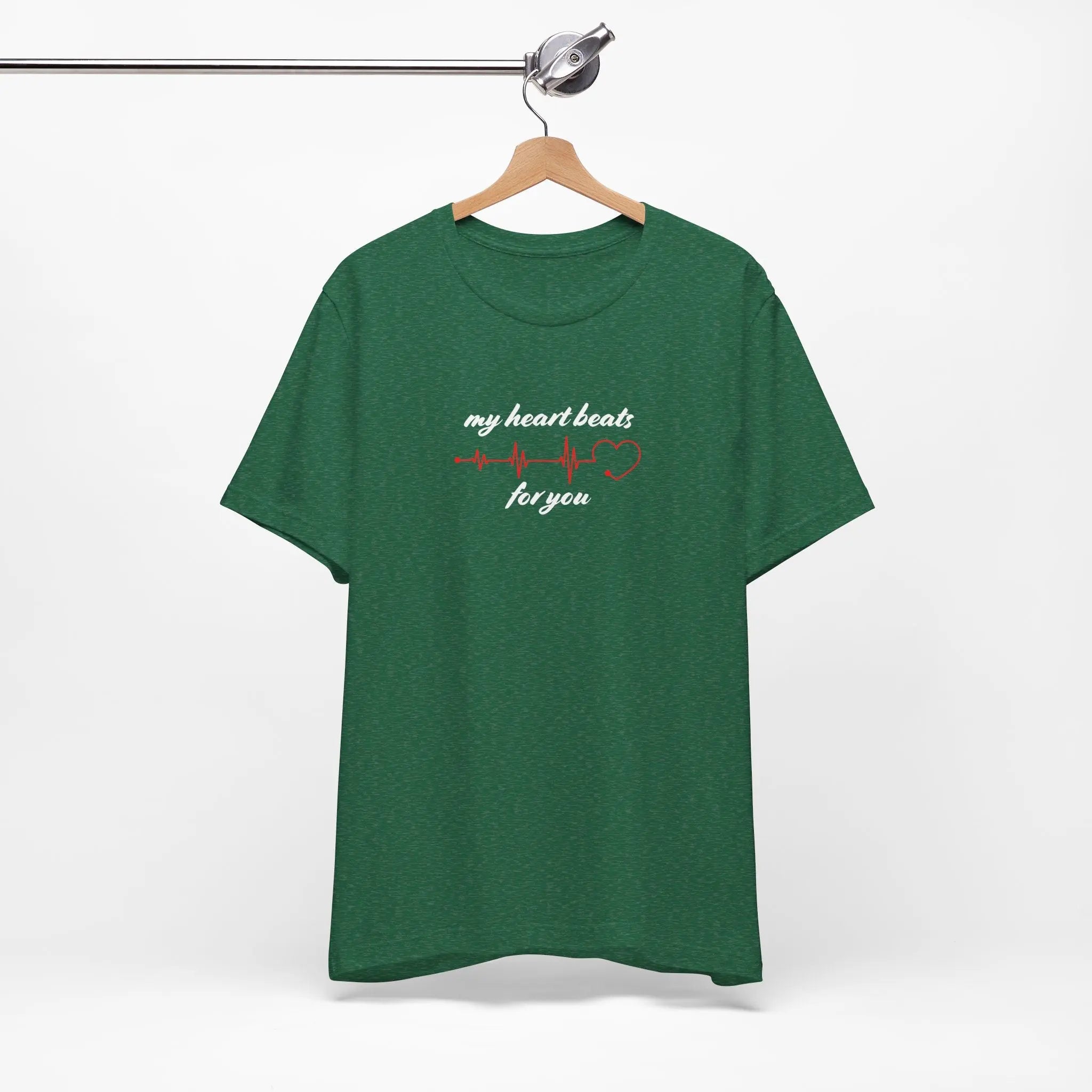 My Heart Beats for You Unisex T-Shirt - Teezers