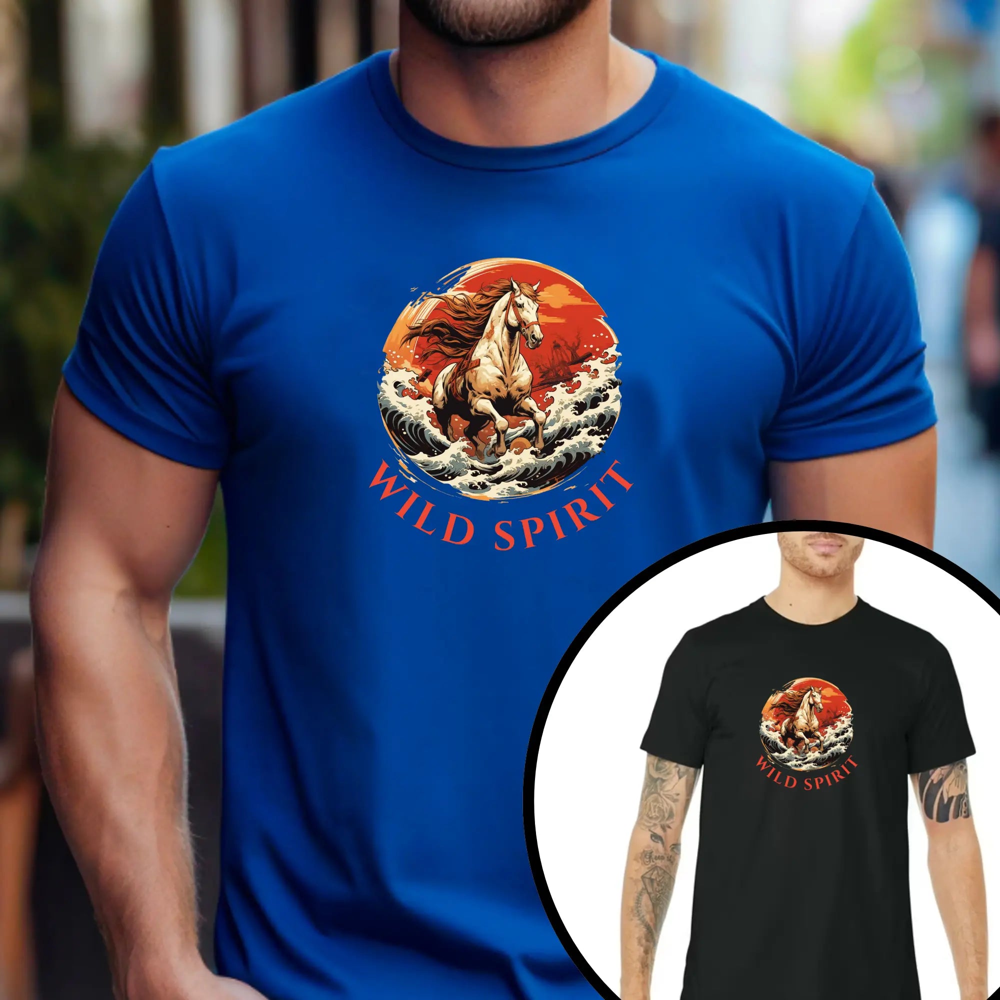 Wild Spirit Graphic Unisex T-Shirt Printify