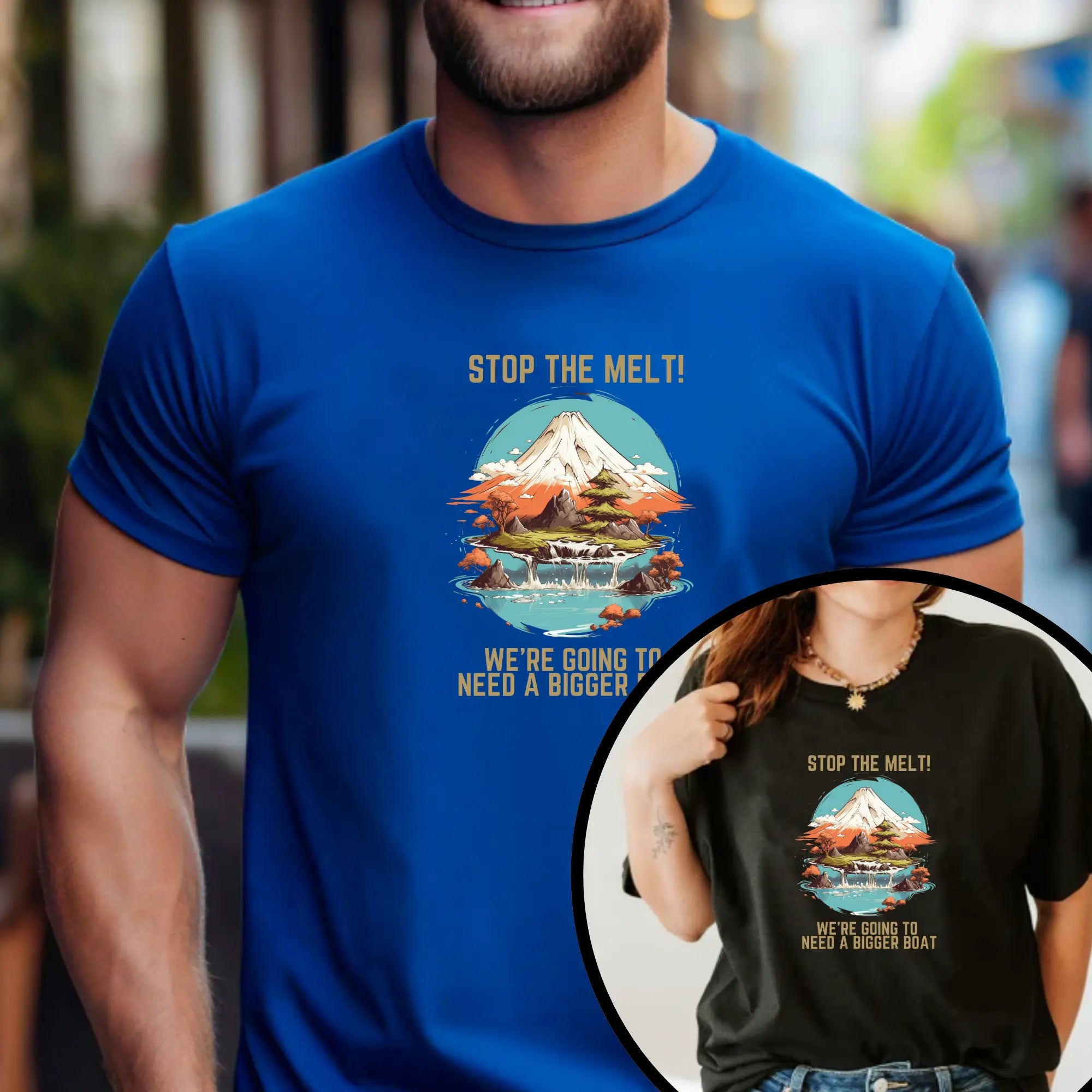 Stop The Melt Unisex T-Shirt Printify