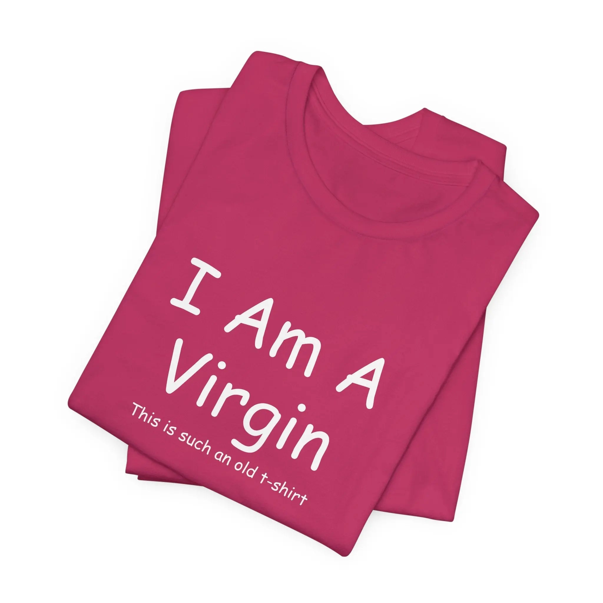 I Am A Virgin Unisex Tshirt - Teezers