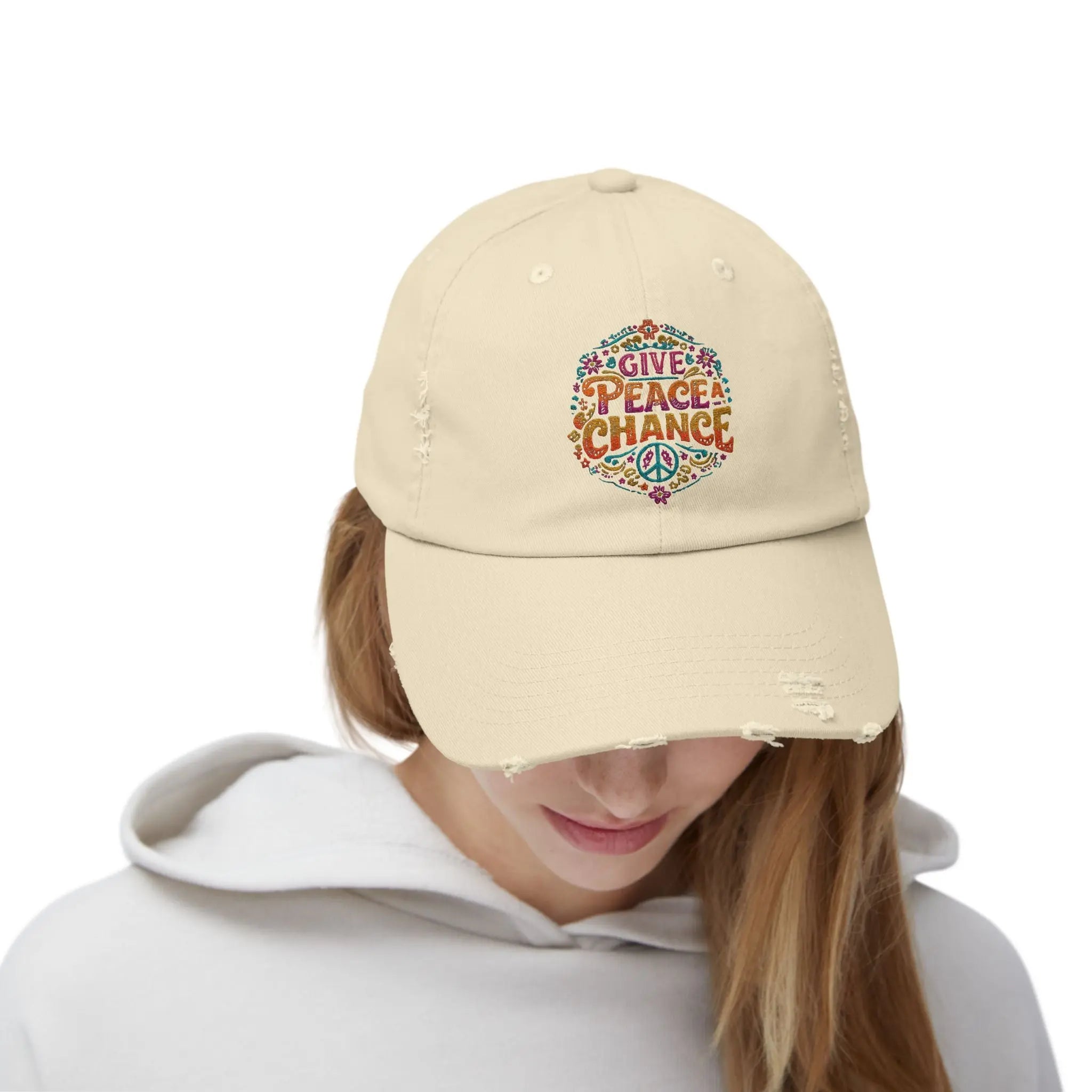 Give Peace a Chance Teezers Cap | Best Peace Protest Cap | Teezers Apparel - Teezers