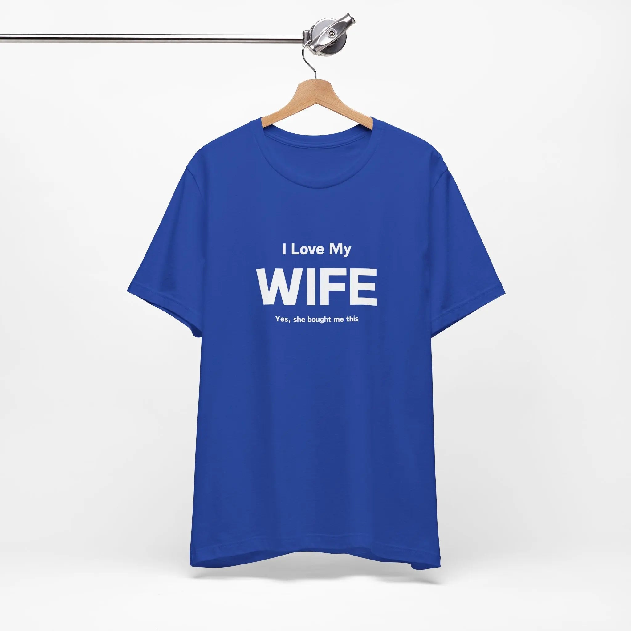 I Love My Wife Men T-Shirt - Teezers