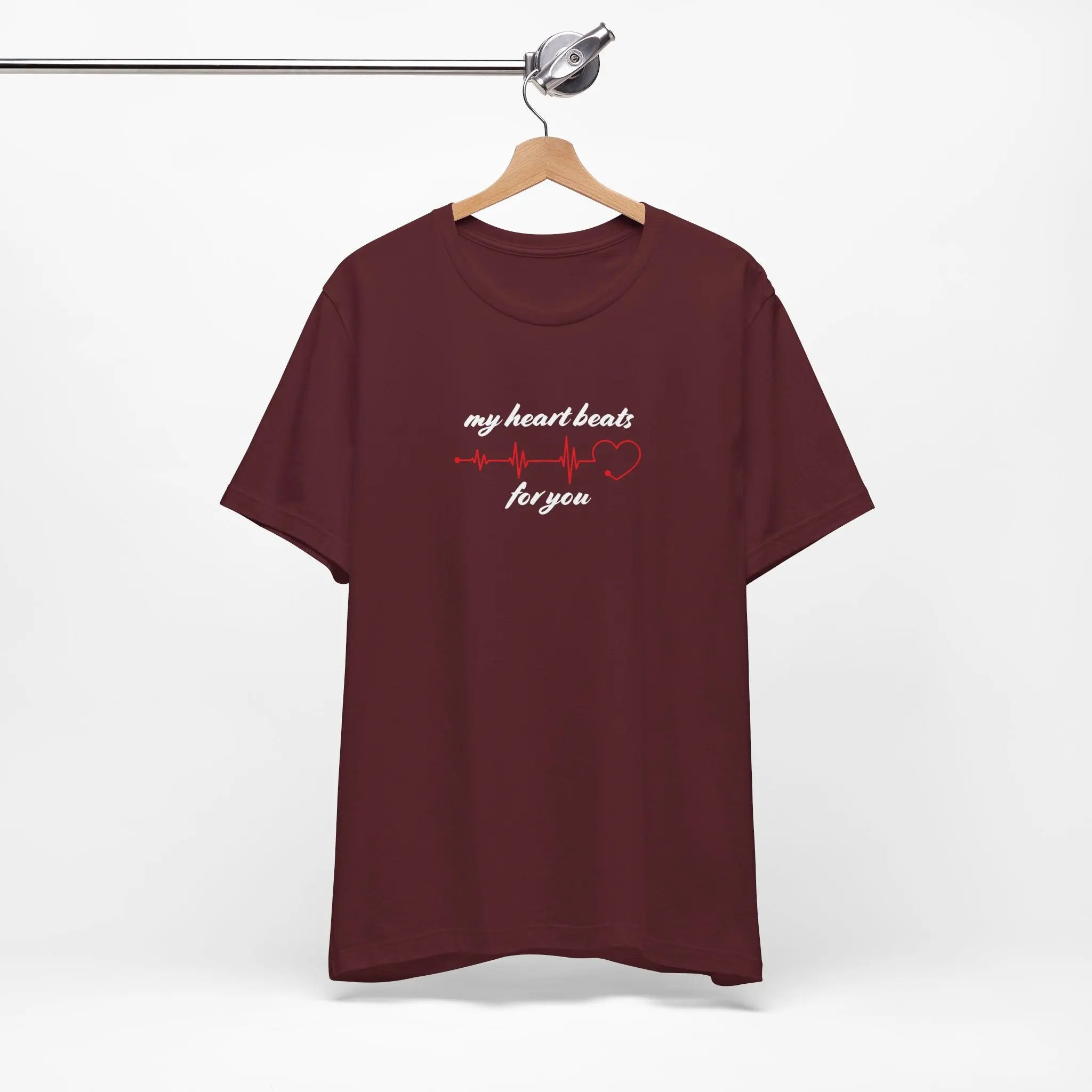My Heart Beats for You Unisex T-Shirt - Teezers