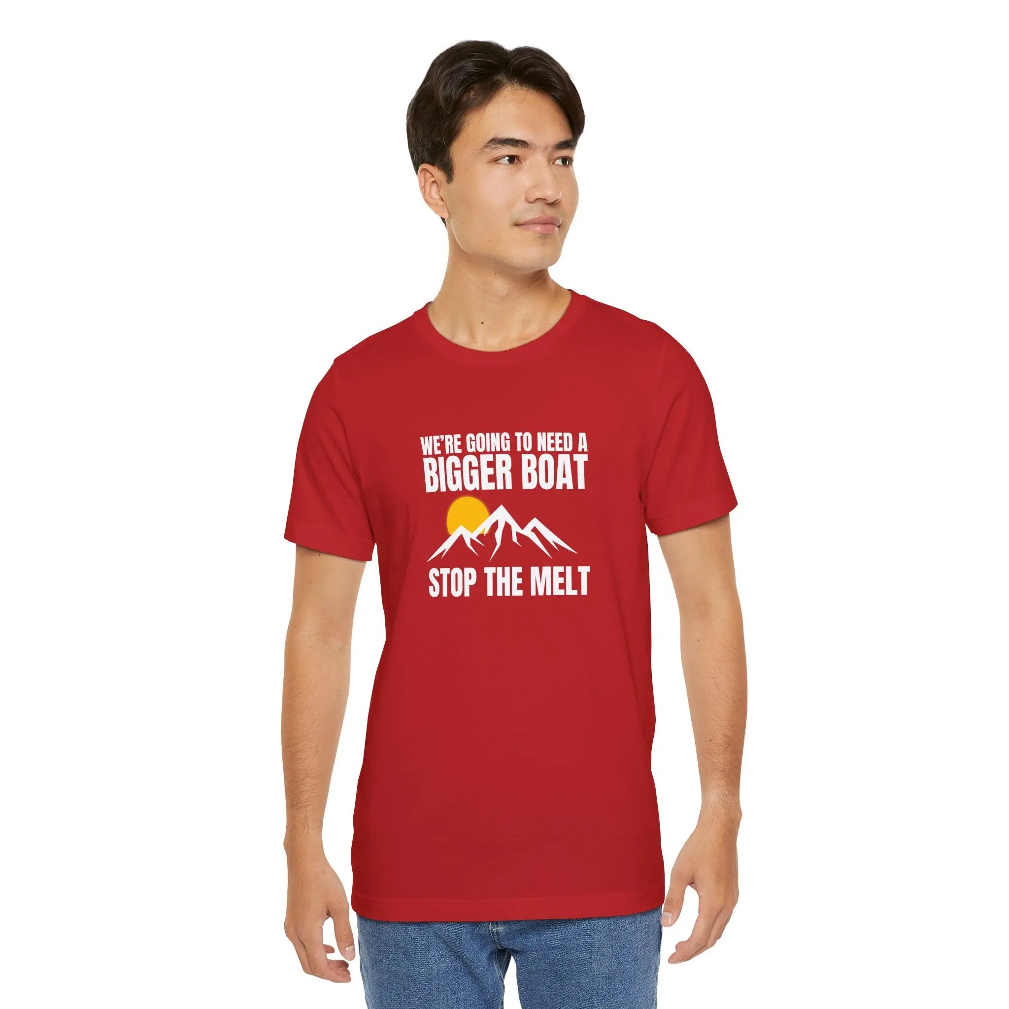 We're Going to Need a Big Boat – Stop the Melt Unisex Tshirt - Teezers