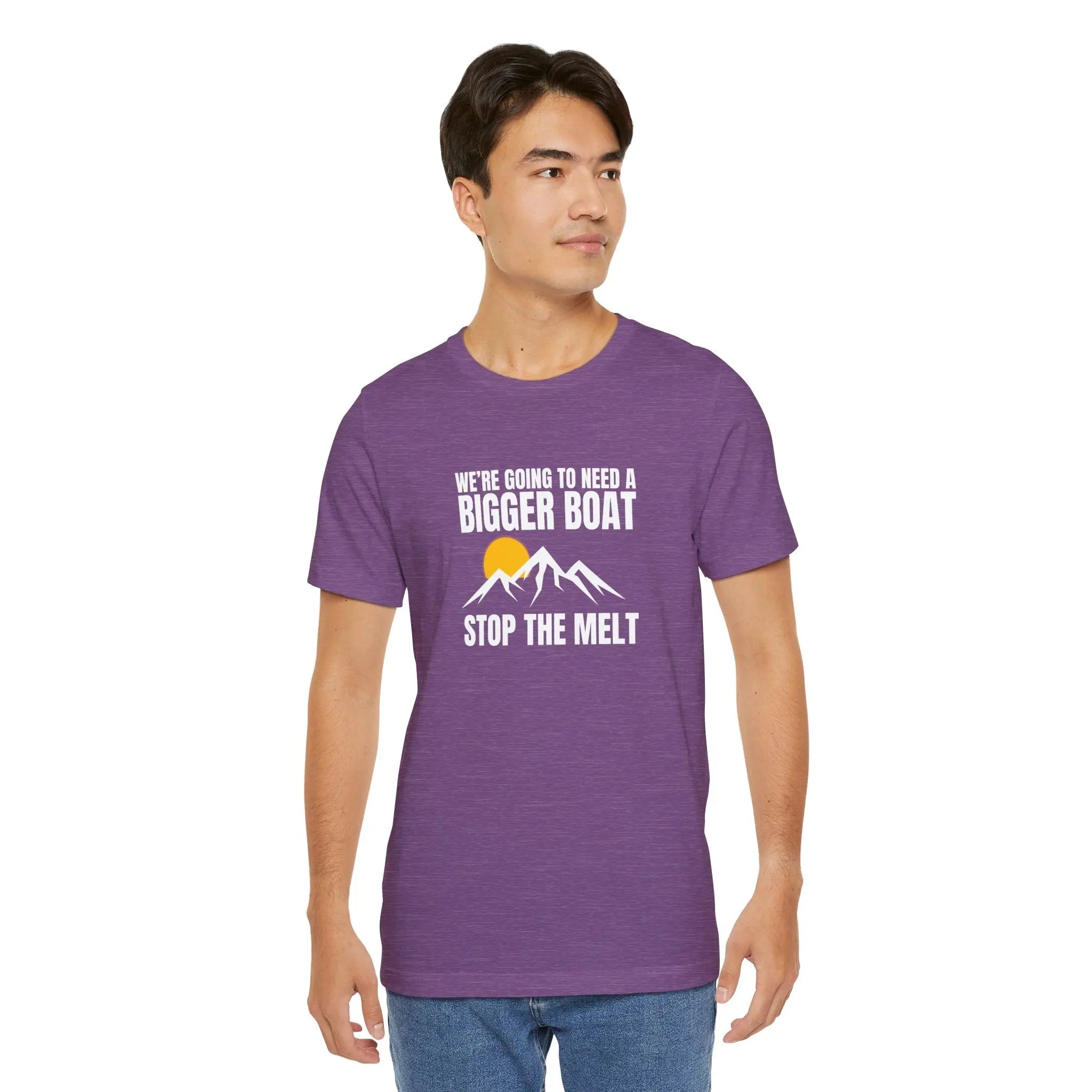 We're Going to Need a Big Boat – Stop the Melt Unisex Tshirt - Teezers