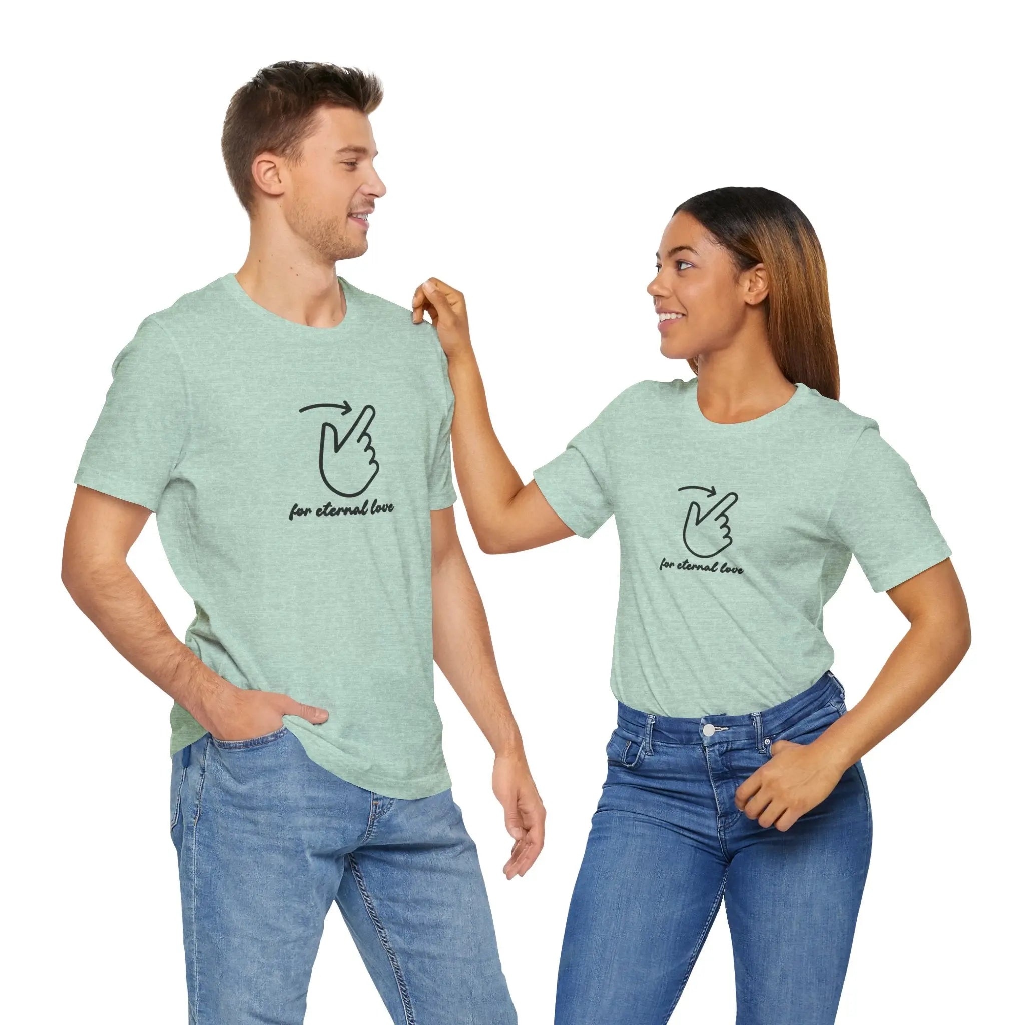 Swipe Right for Eternal Love Unisex T-Shirt - Teezers