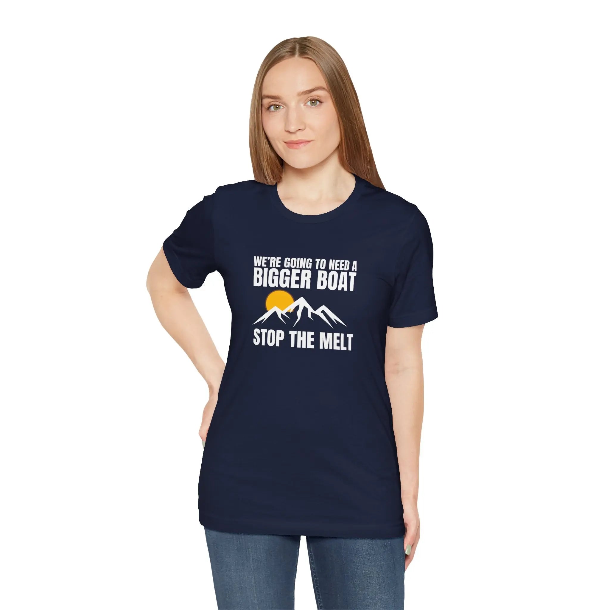 We're Going to Need a Big Boat – Stop the Melt Unisex Tshirt - Teezers