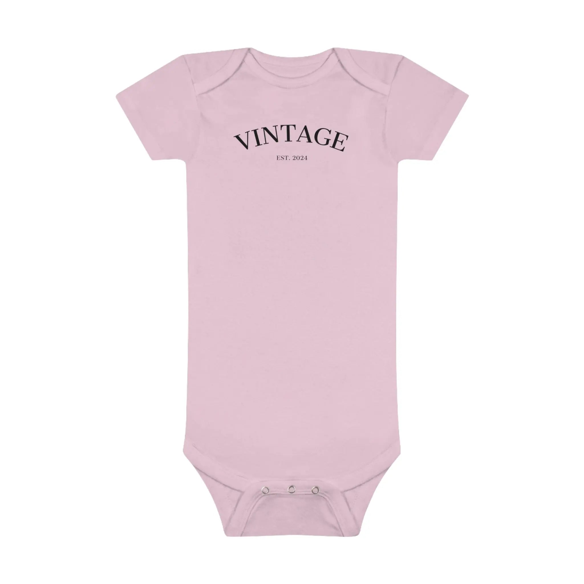 Baby Short Sleeve Onesie® Vintage EST 2024 - Teezers