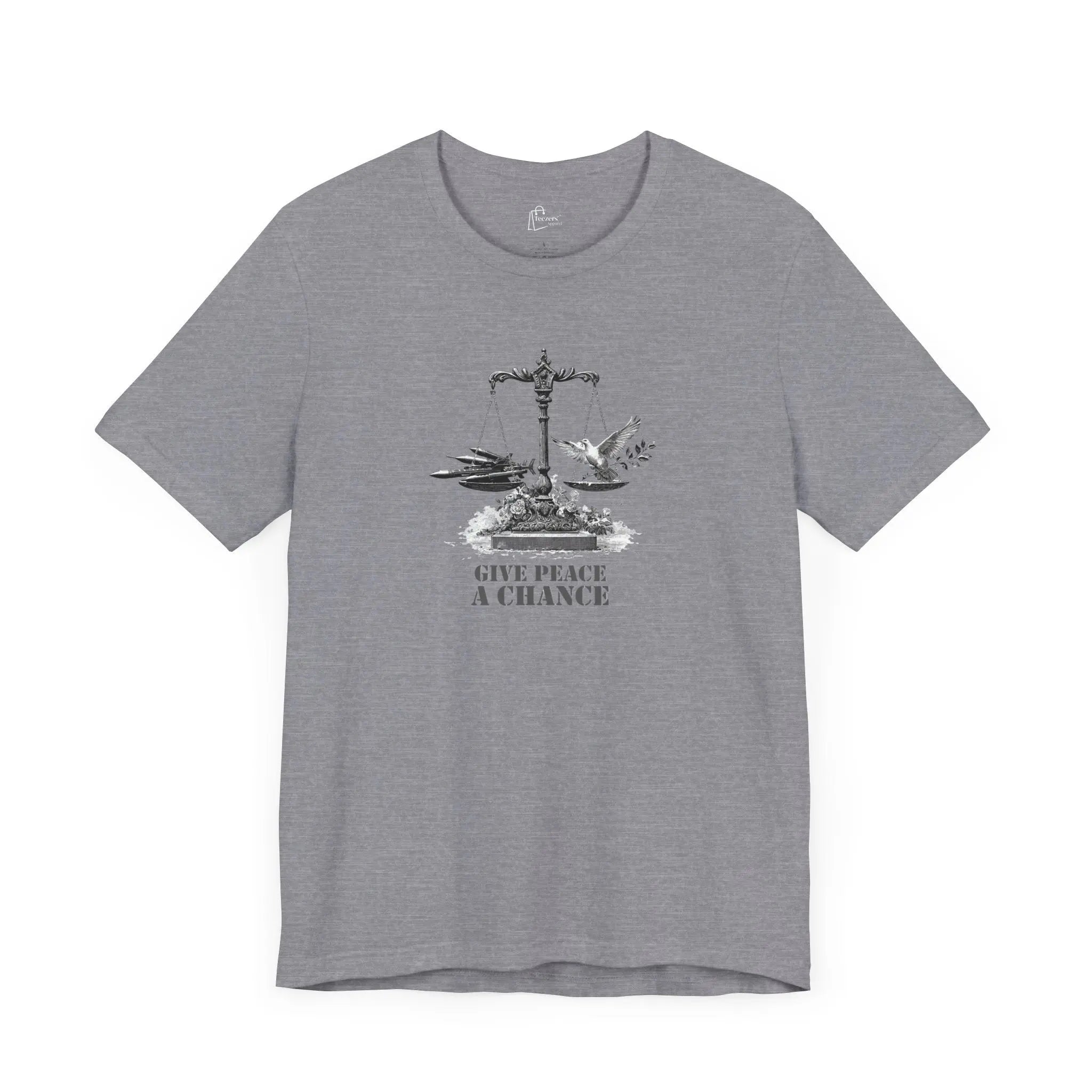 Scales of Peace Unisex T-Shirt | Best World Peace Gift T-Shirt For Him & Her | Teezers Apparel - Teezers