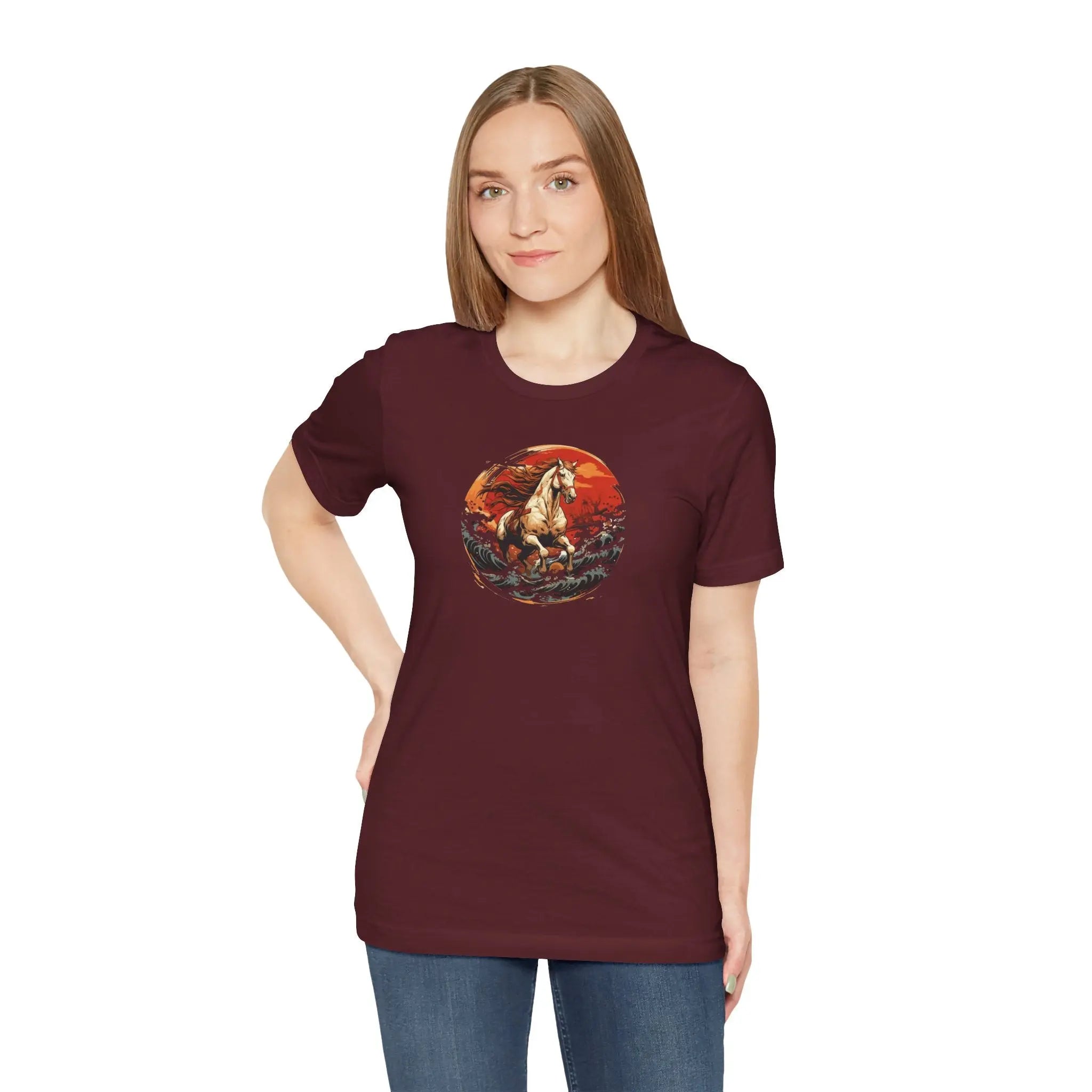 Sea Horse Unisex T-Shirt | Horse Shirts for Women and Men | Teezers Apparel - Teezers