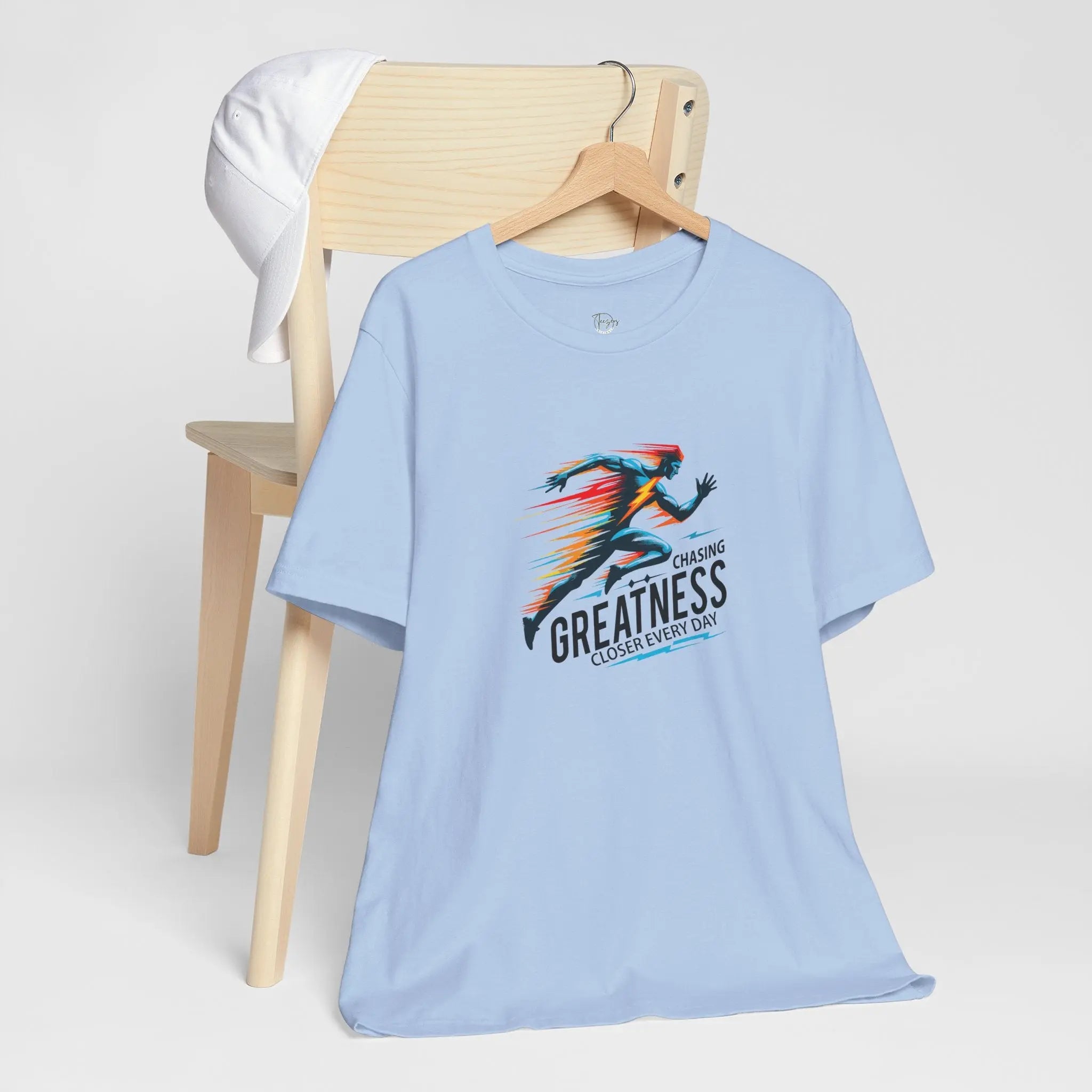 Chasing Greatness Unisex T-Shirt | Chasing Greatness Motivational T‑shirt | Teezers Apparel - Teezers