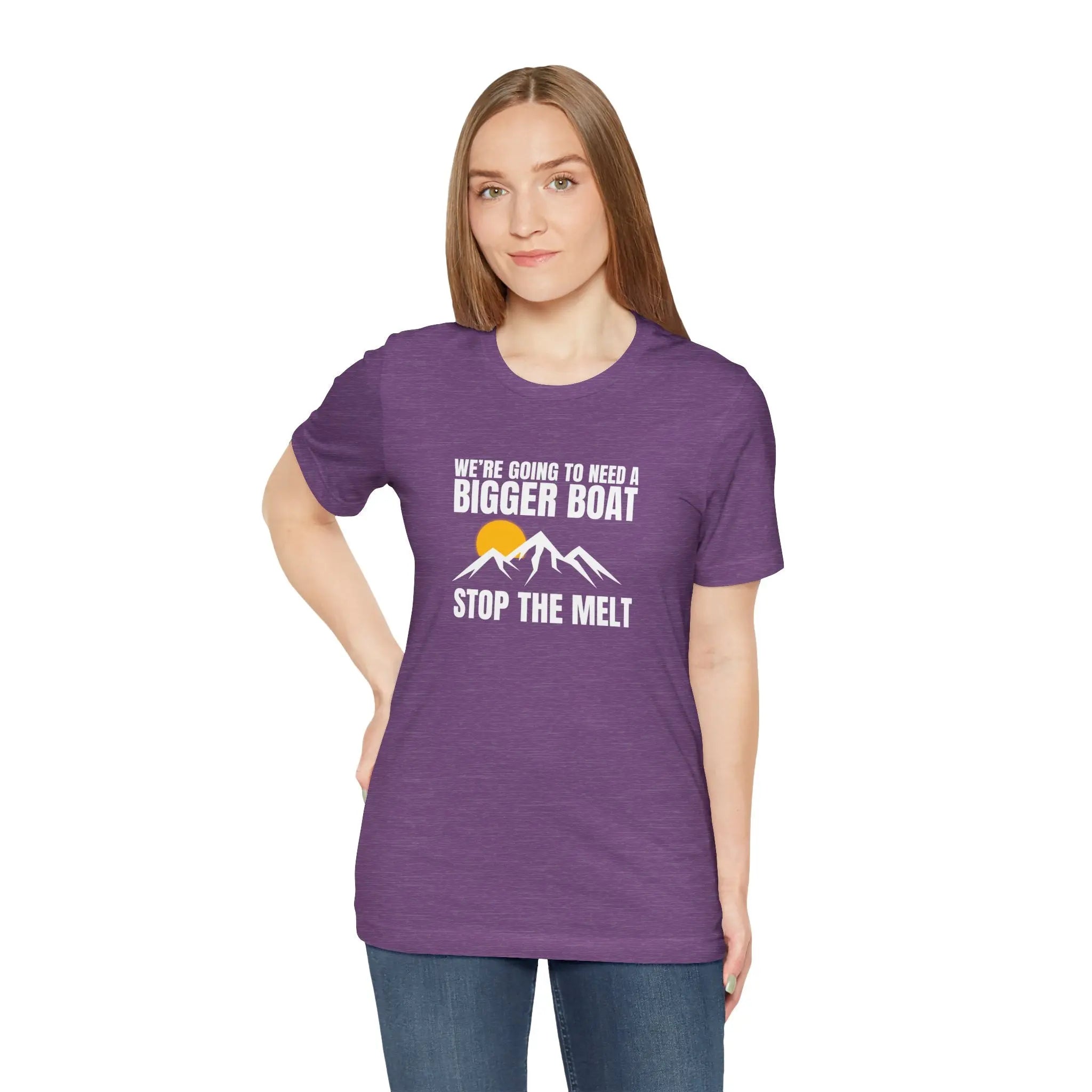 We're Going to Need a Big Boat – Stop the Melt Unisex Tshirt - Teezers