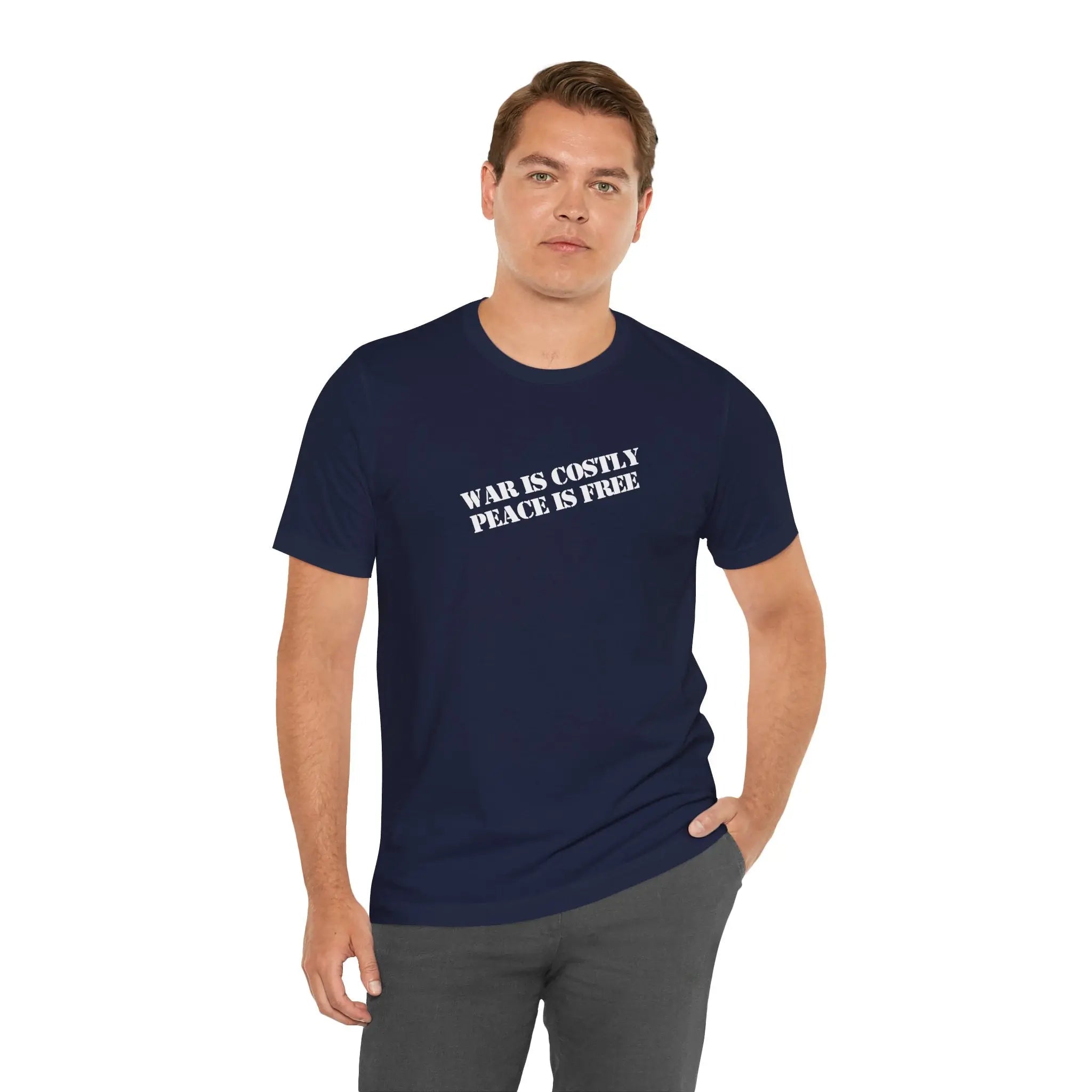 Price of Peace Unisex T-Shirt | Best Anti-War T-Shirt Gift For Him & Her | Teezers Apparel - Teezers