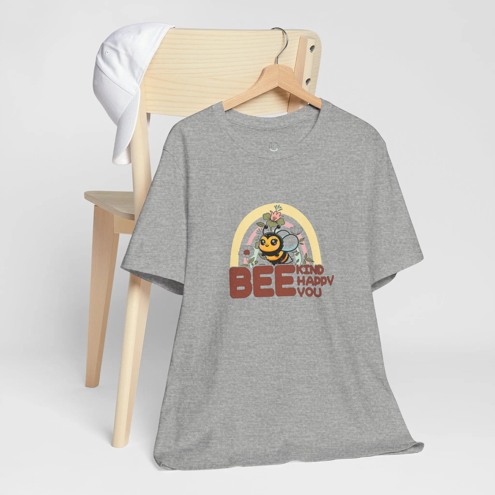 Bee Kind Bee Happy Bee You Unisex T-Shirt - Teezers
