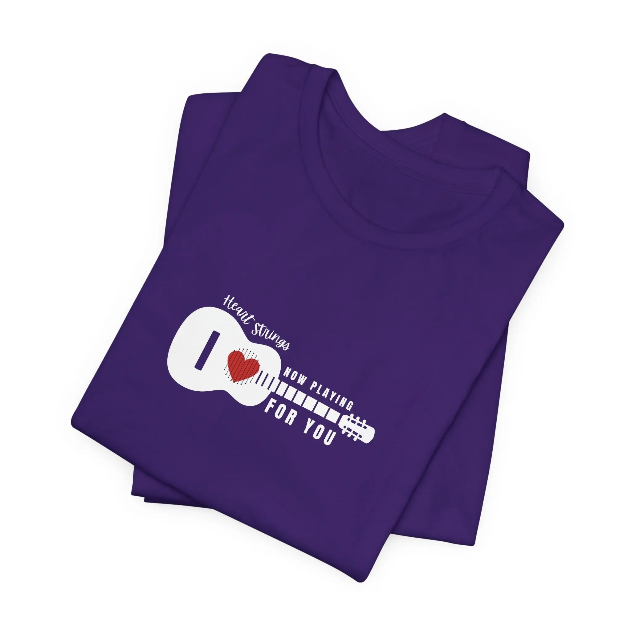 Heart Strings Now Playing For You Unisex T-Shirt - Teezers
