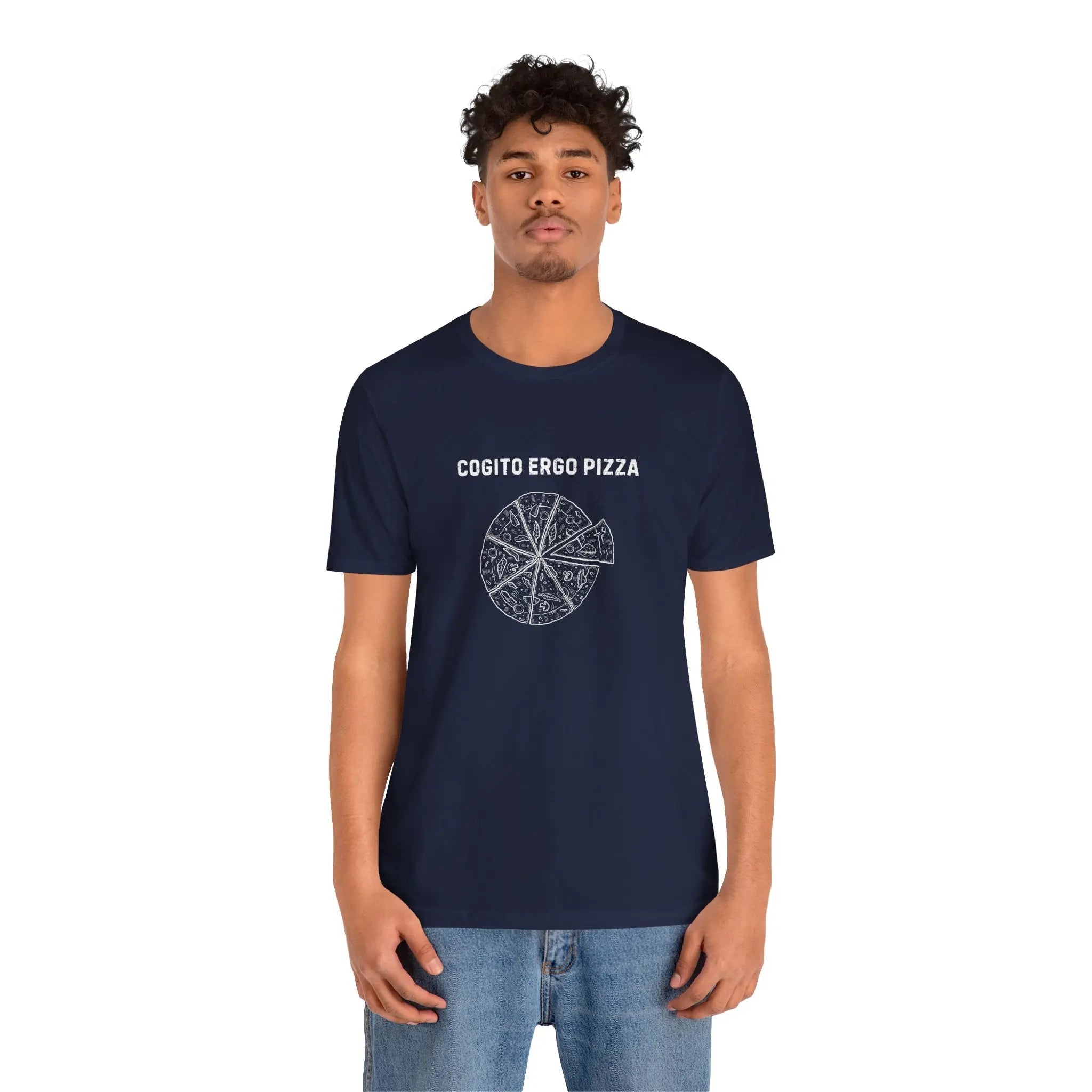 Cogito Ergo Pizza Unisex Tshirt - Teezers