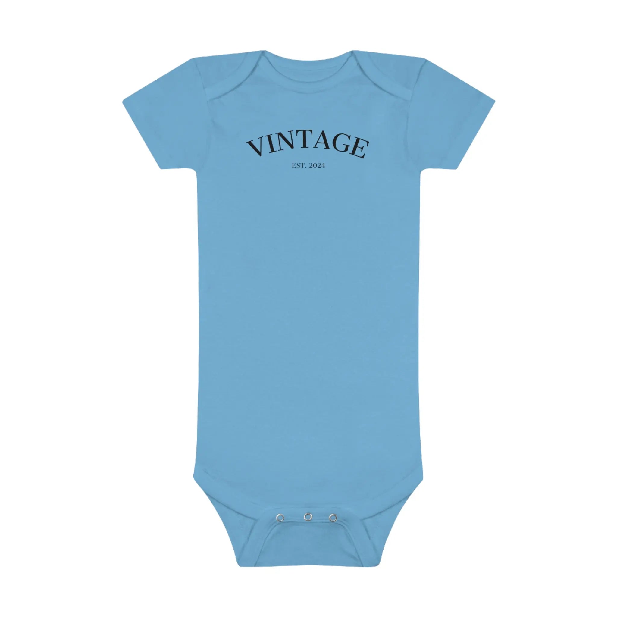 Baby Short Sleeve Onesie® Vintage EST 2024 - Teezers
