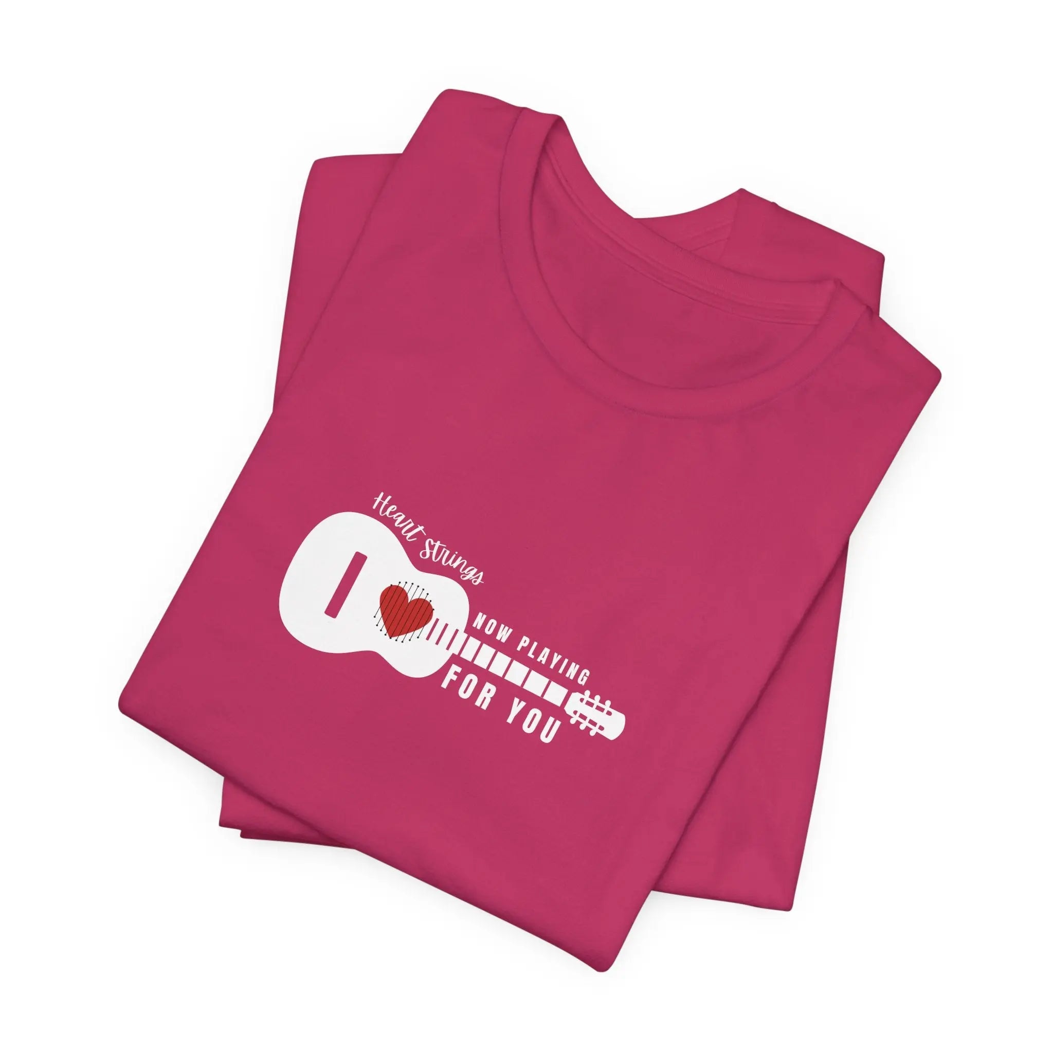Heart Strings Now Playing For You Unisex T-Shirt - Teezers