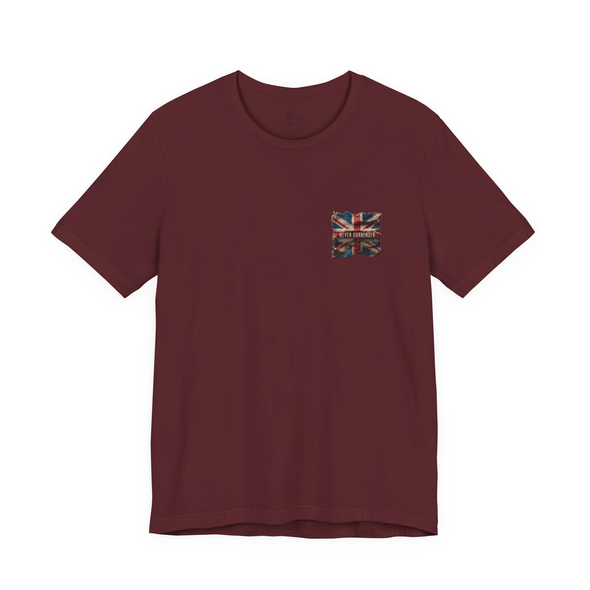 "First we were an empire ruled by an emperor then... Never Surrender" Inspirational Unisex T-Shirt For British – Stand Proud, Stand Strong, Stand Independent