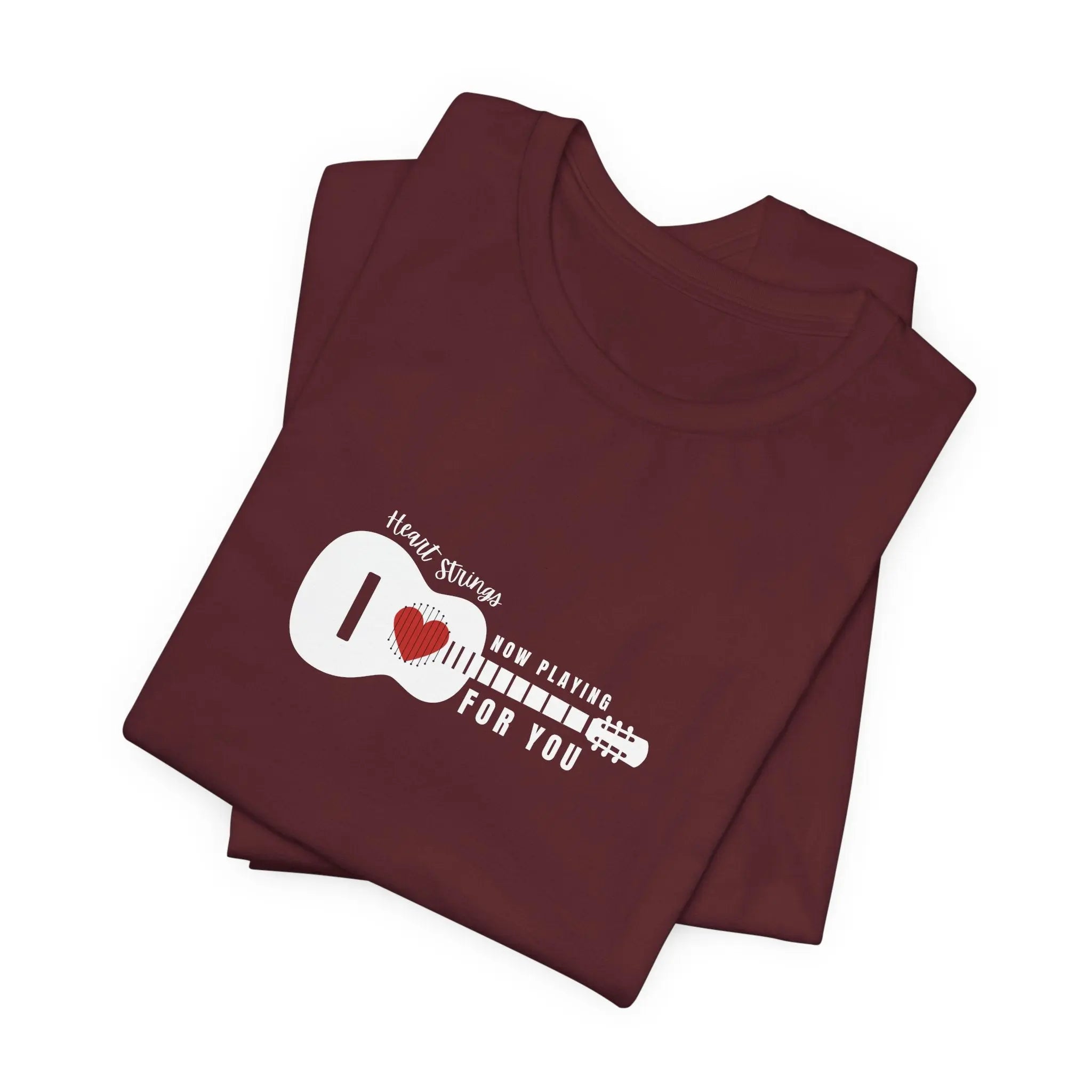 Heart Strings Now Playing For You Unisex T-Shirt - Teezers