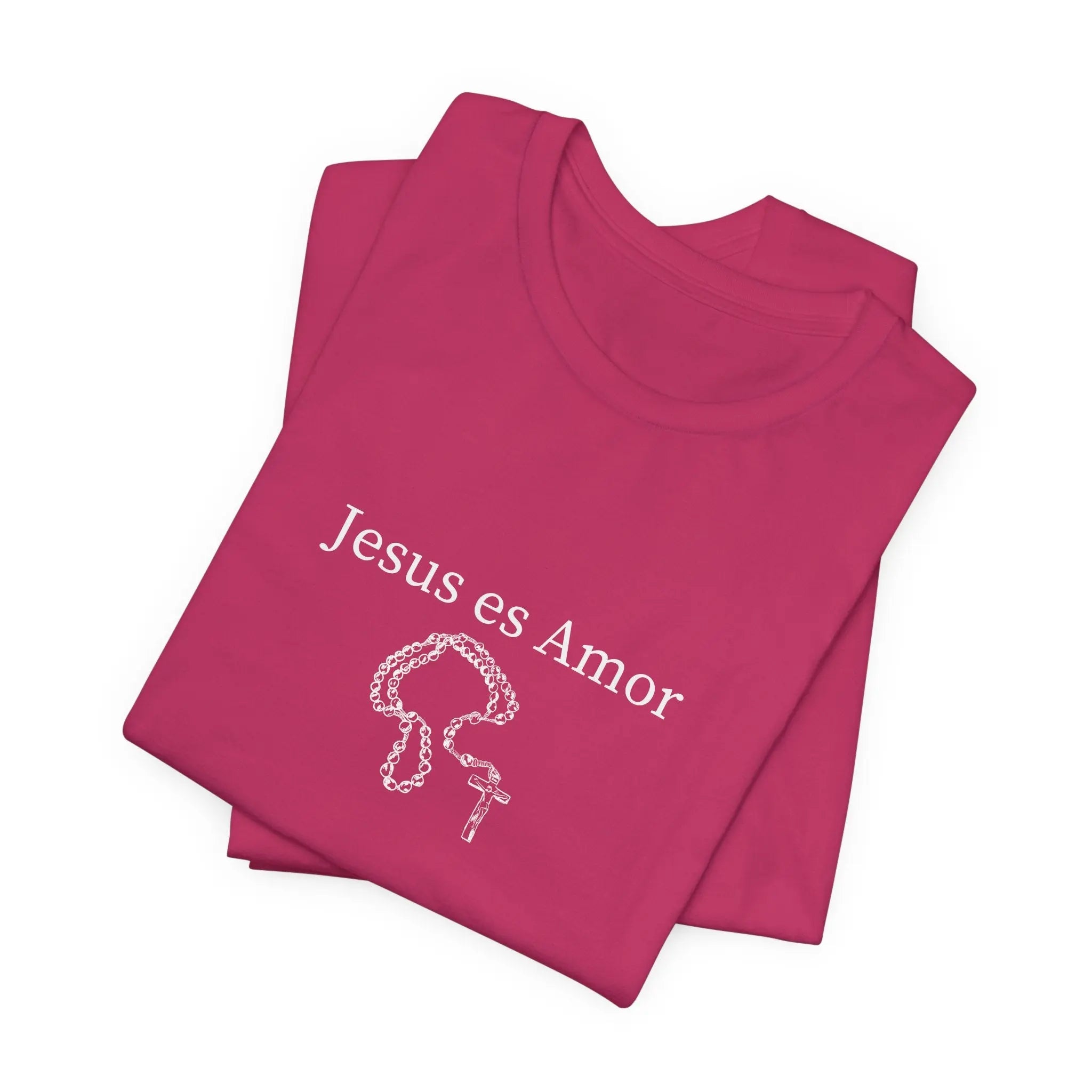 Jesus es Amor Unisex T-Shirt - Teezers
