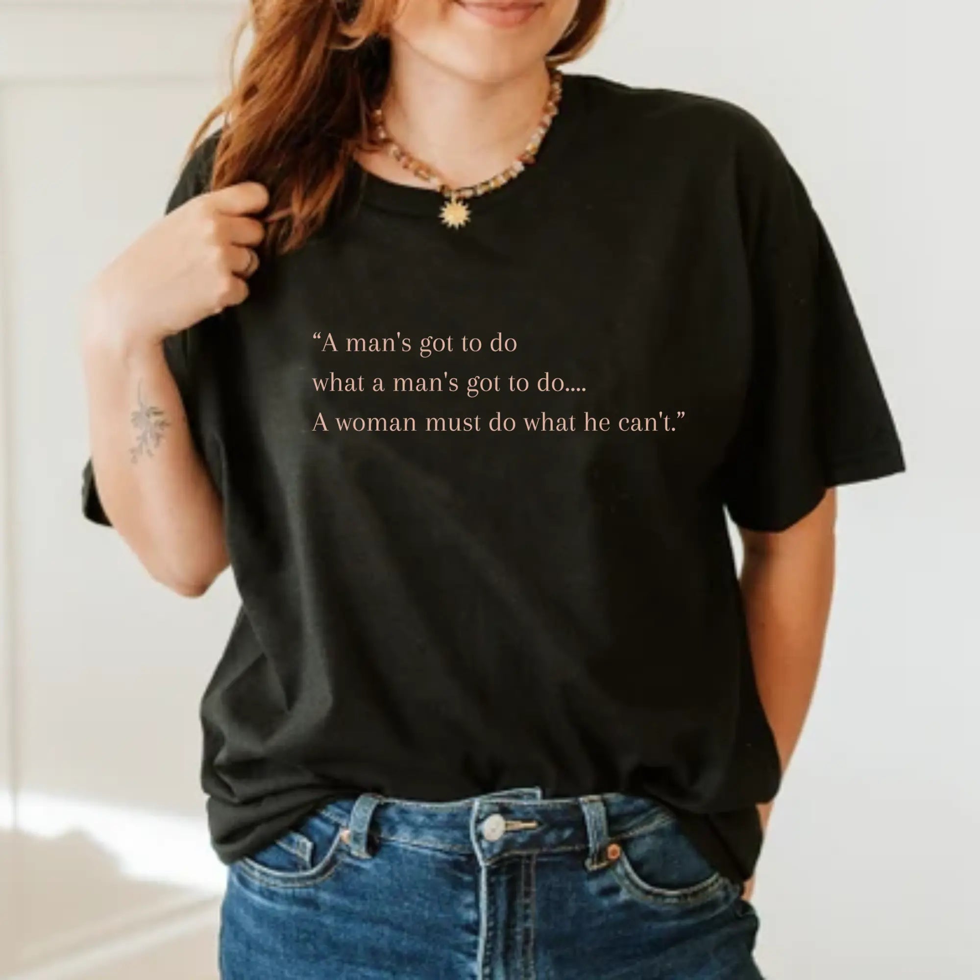 A Woman's Power T-Shirt – Bold & Empowering Statement Tee - Teezers