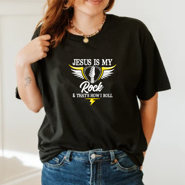 Jesus Is My Rock Unisex T-shirt